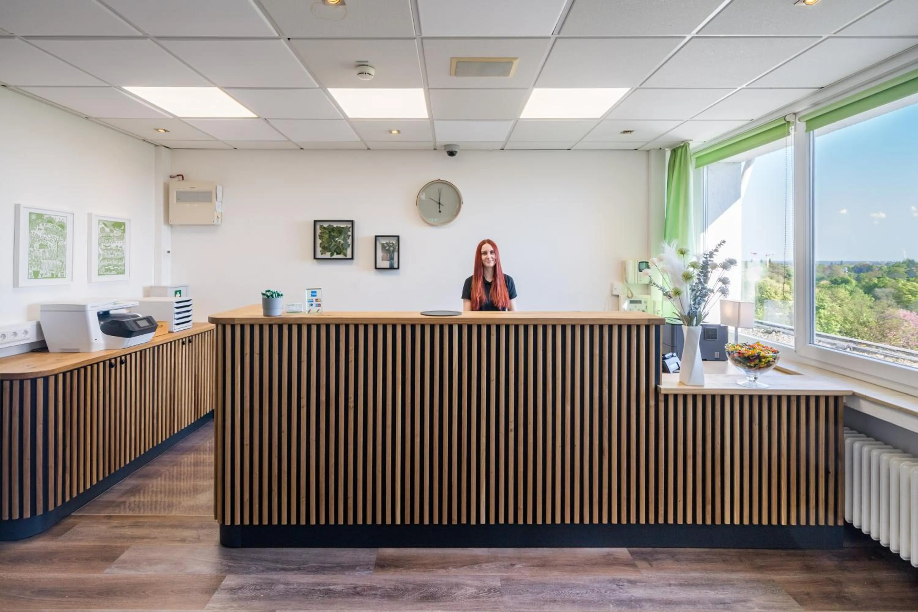 Lobby or reception in Garden Hotel Krefeld