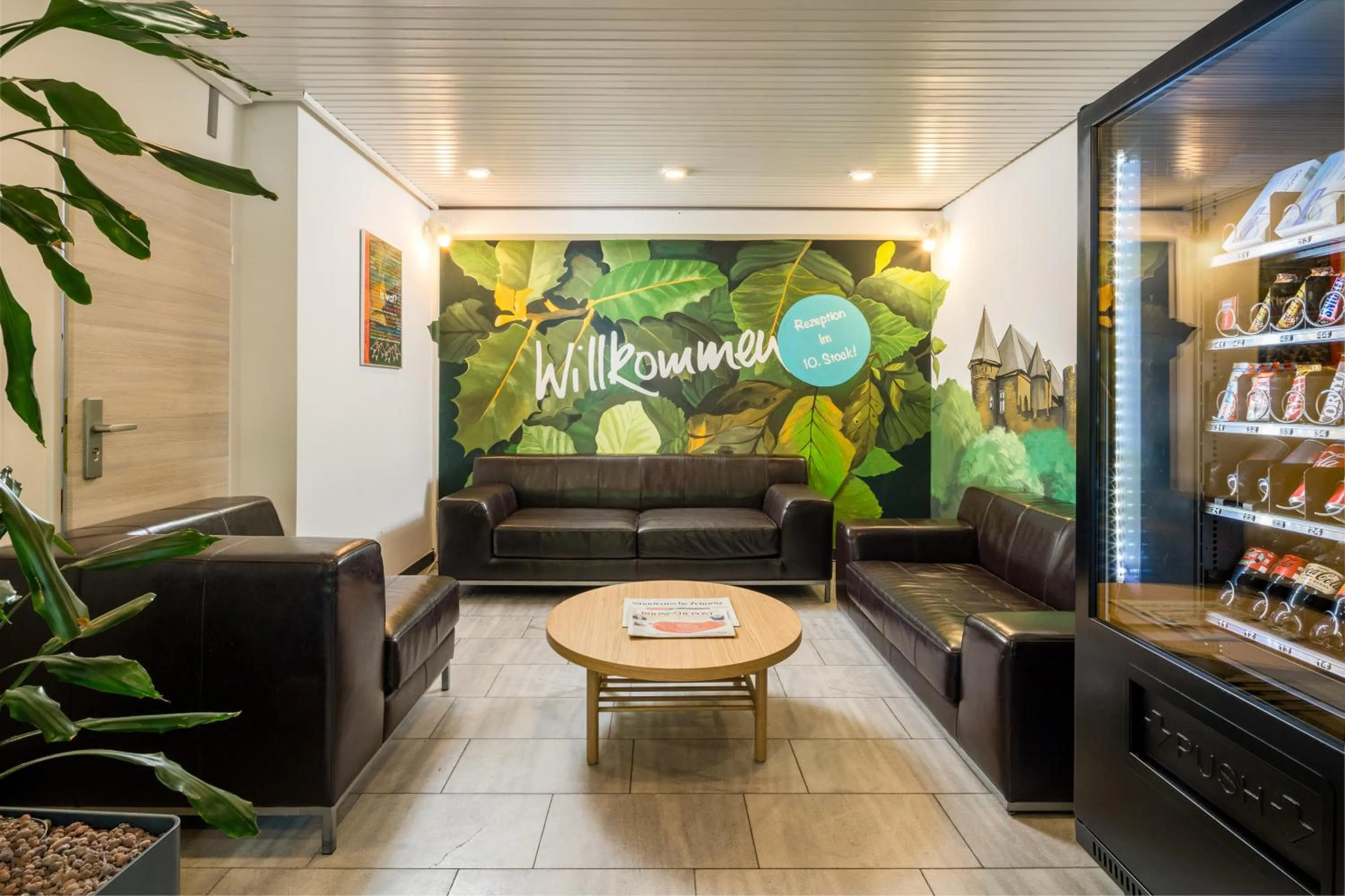 Lobby or reception in Garden Hotel Krefeld