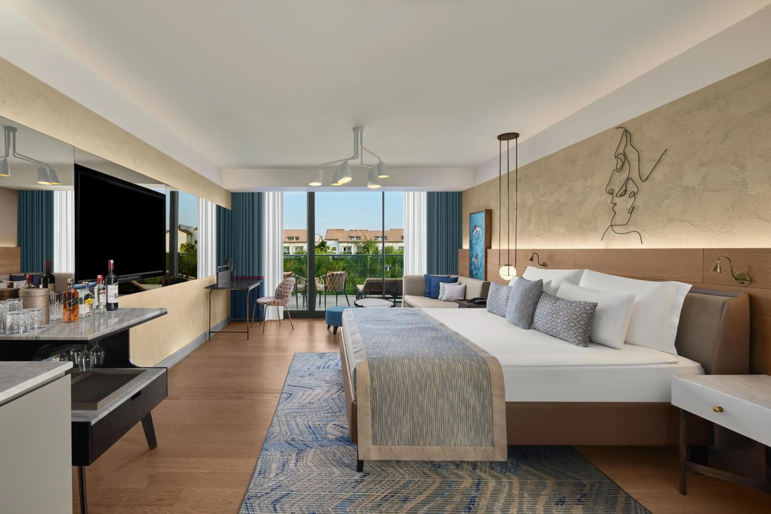 Photo of the whole room, Bed in Akra Fethiye The Residence Tui Blue Sensatori - Ultra All Inclusive - Adults Only