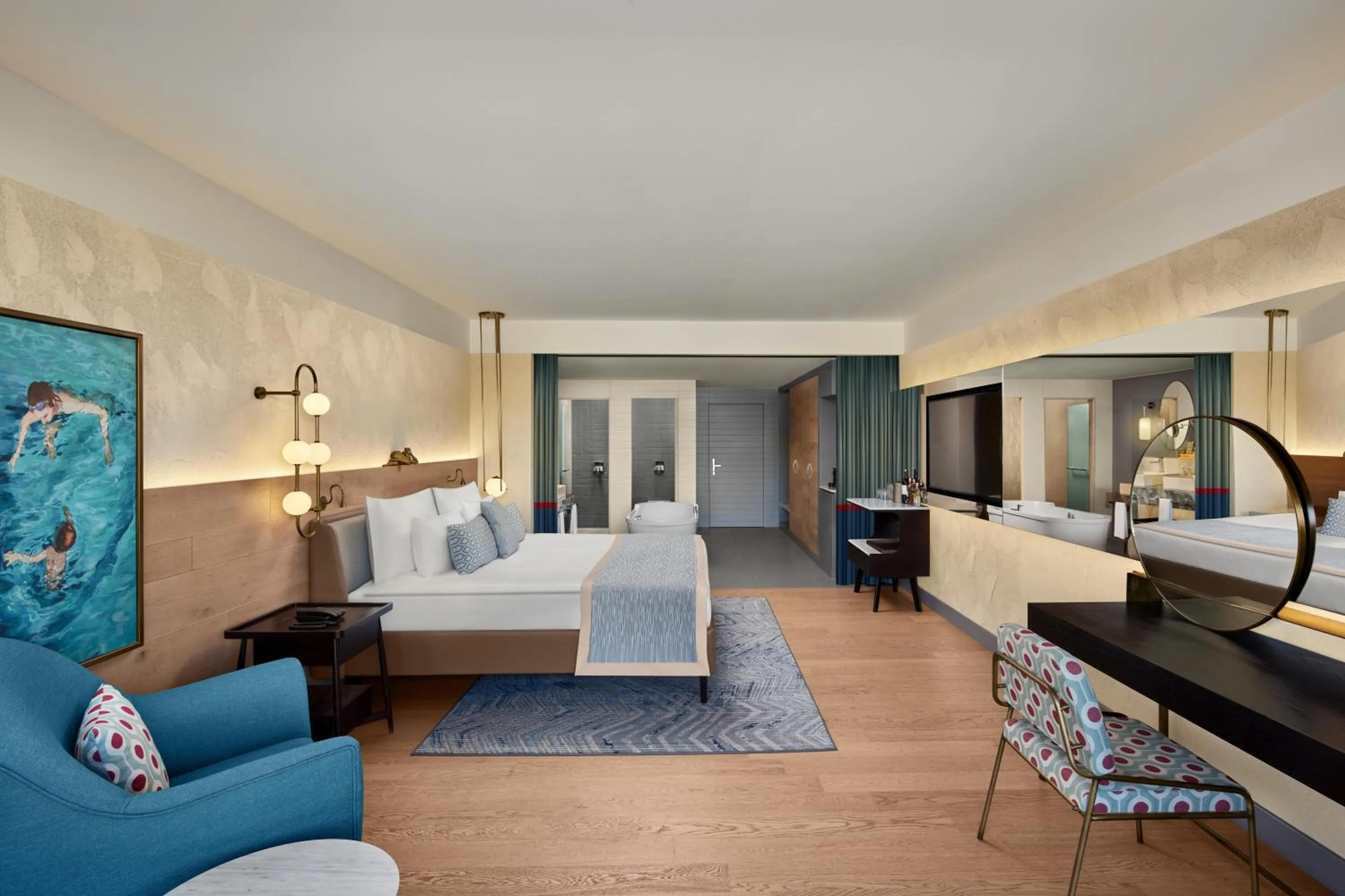 Photo of the whole room, Bed in Akra Fethiye The Residence Tui Blue Sensatori - Ultra All Inclusive - Adults Only