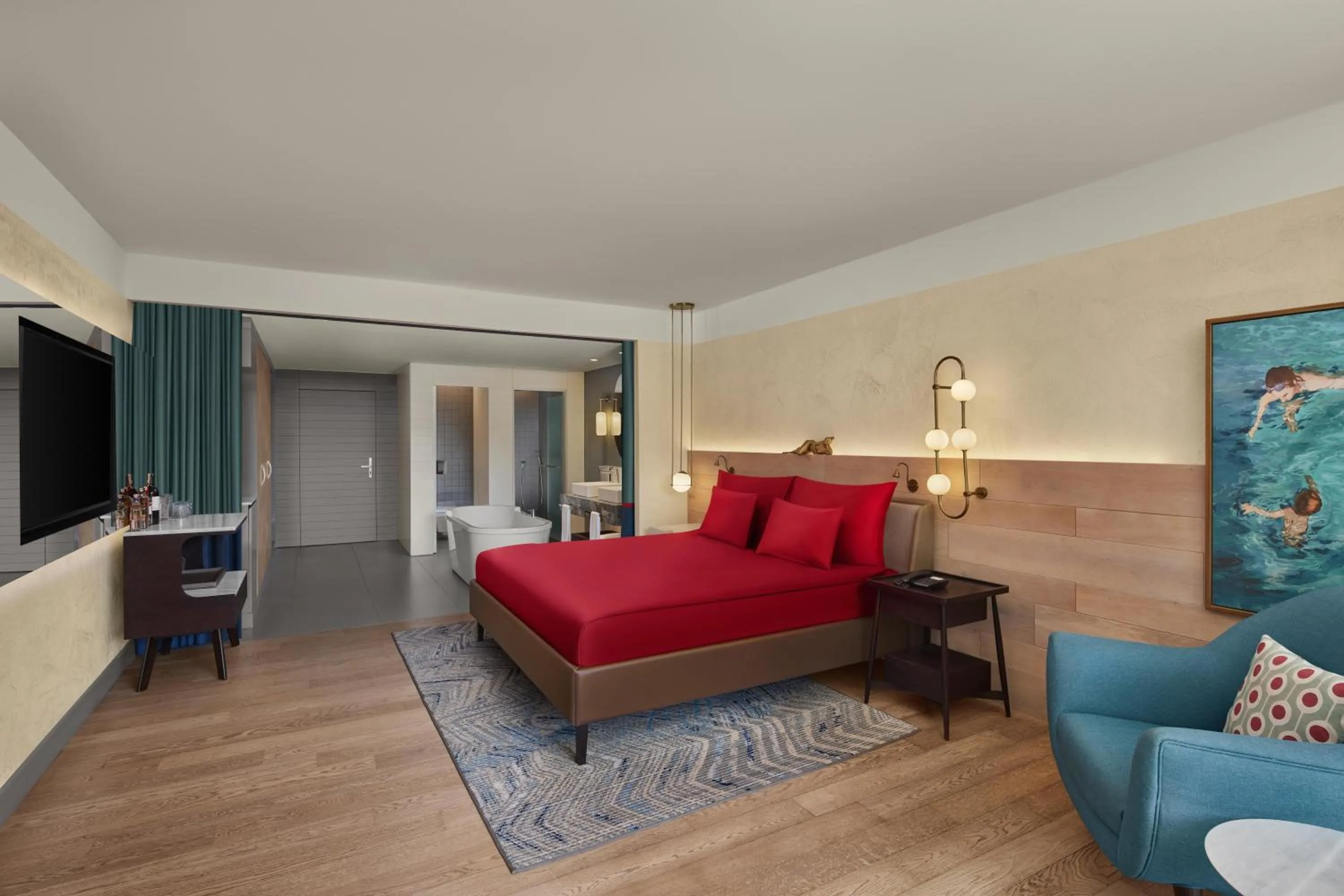 Photo of the whole room, Bed in Akra Fethiye The Residence Tui Blue Sensatori - Ultra All Inclusive - Adults Only