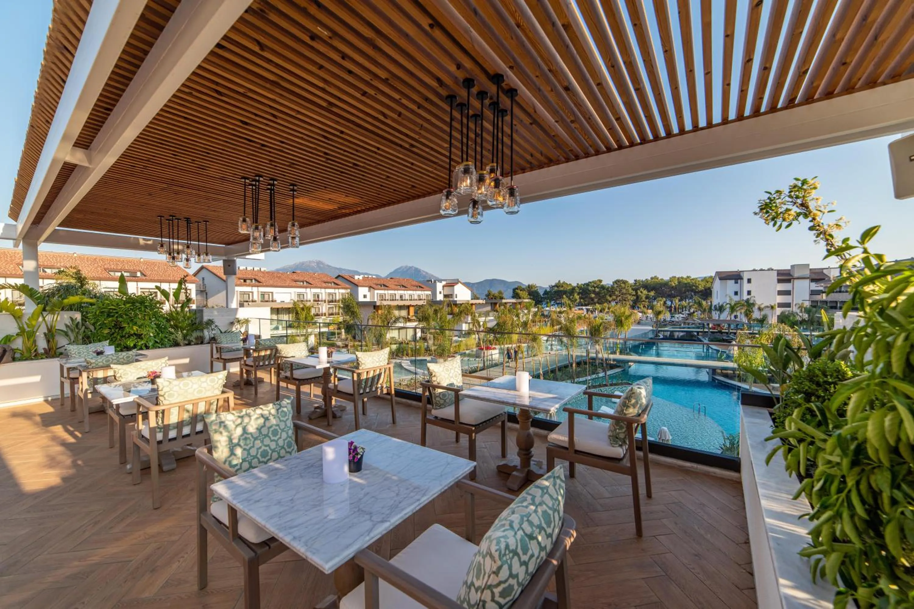 Balcony/Terrace in Akra Fethiye The Residence Tui Blue Sensatori - Ultra All Inclusive - Adults Only