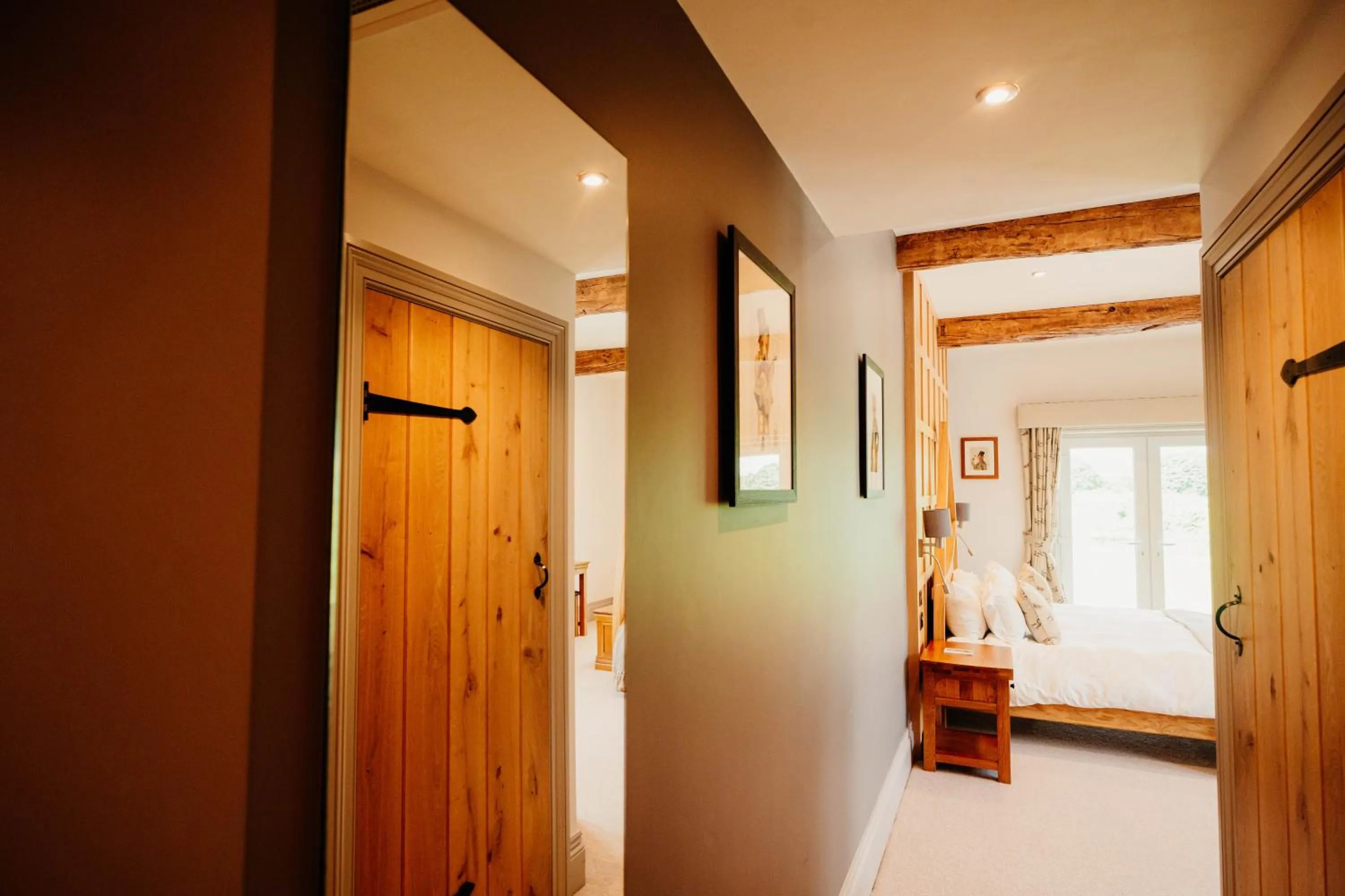 Bed in The Fleece at Ruleholme