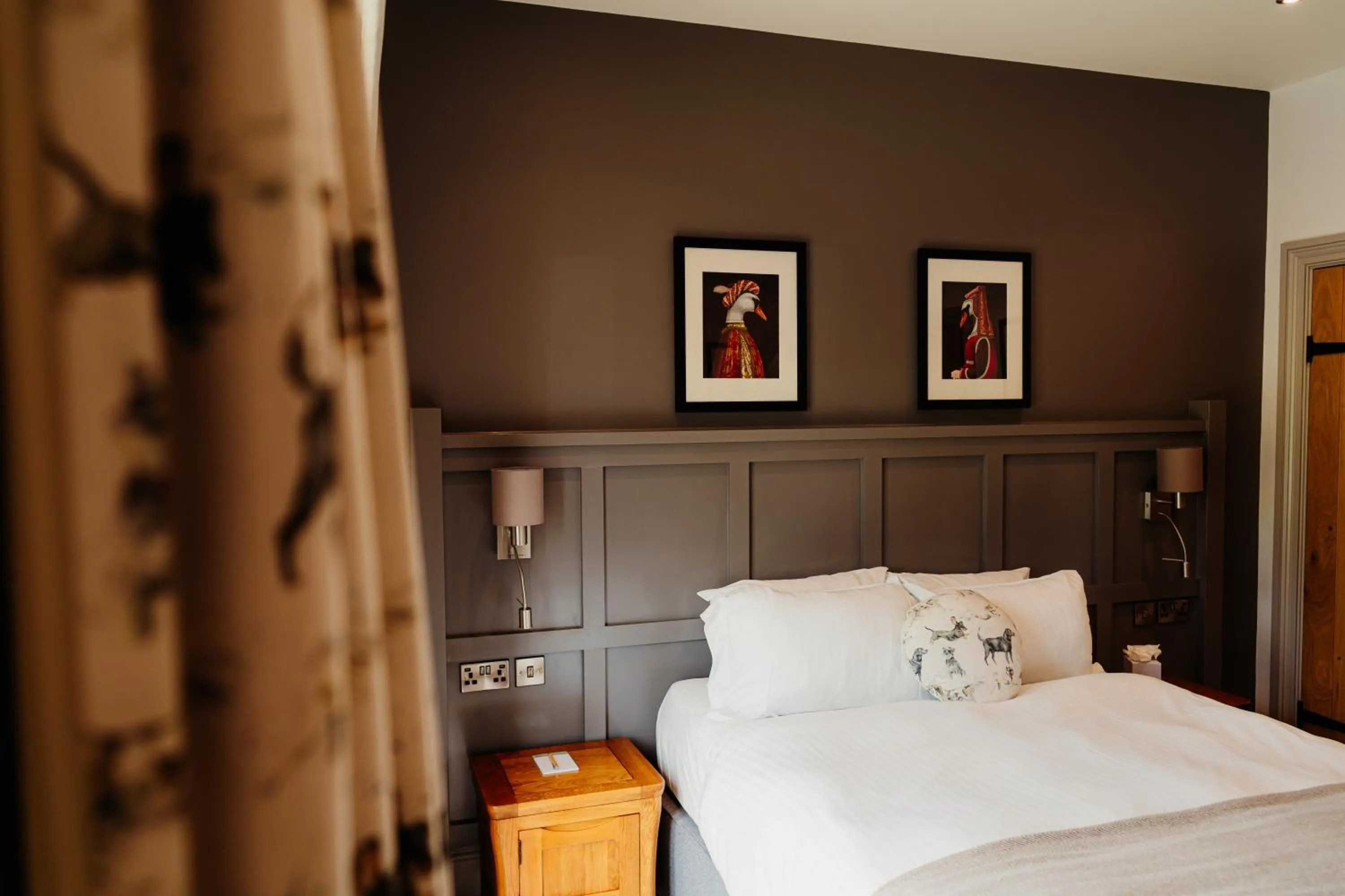 Bedroom in The Fleece at Ruleholme