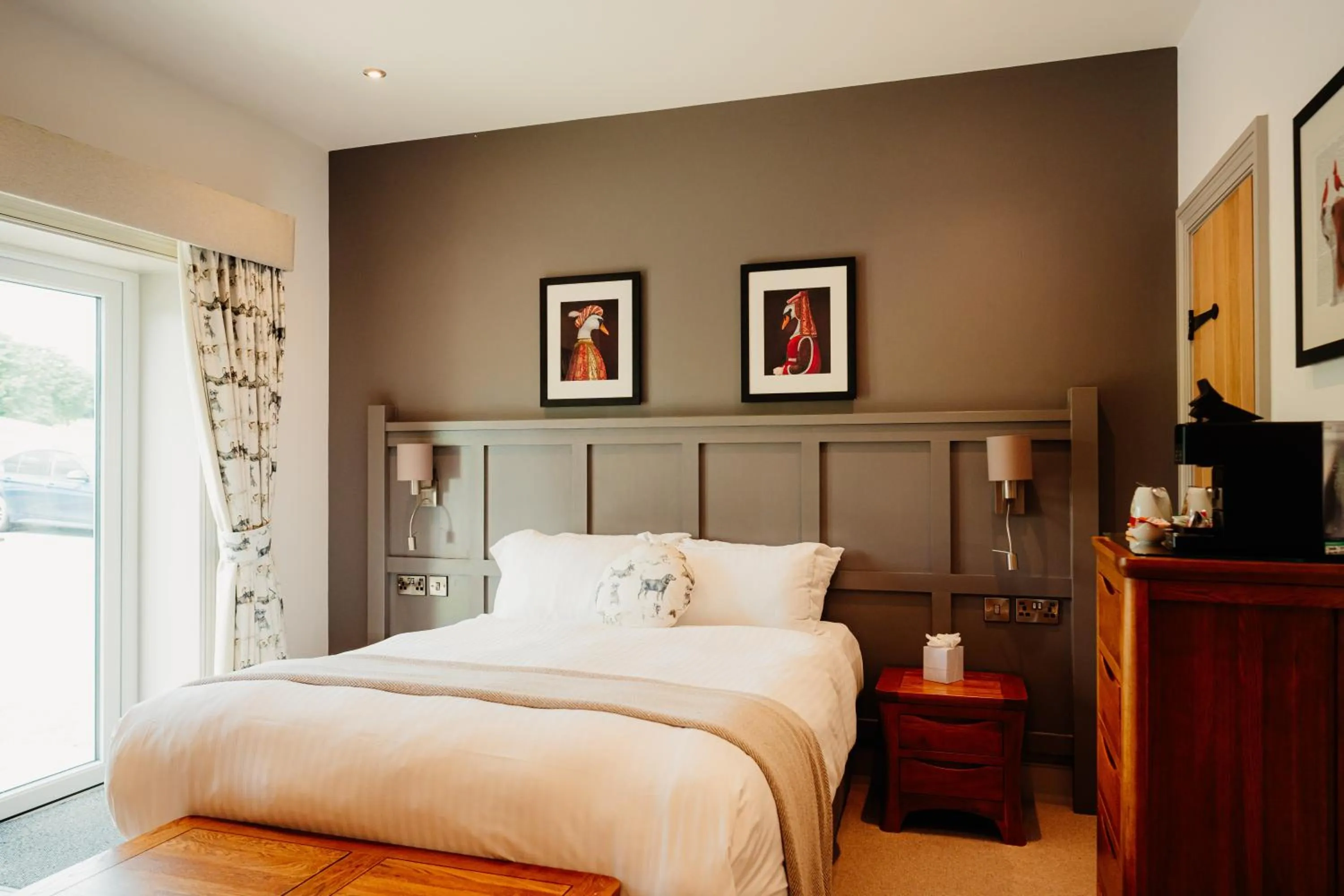 Bed in The Fleece at Ruleholme