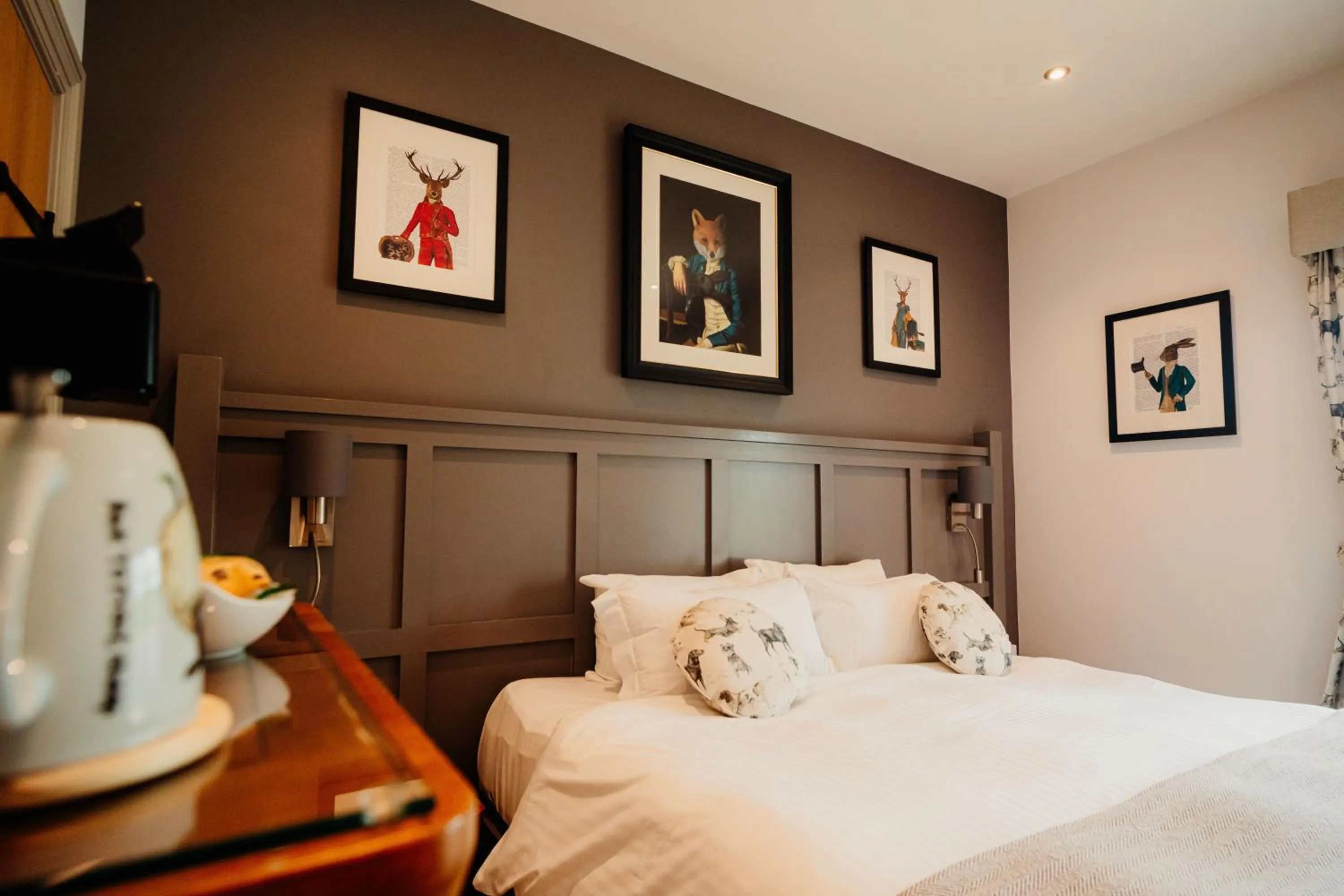 Decorative detail in The Fleece at Ruleholme