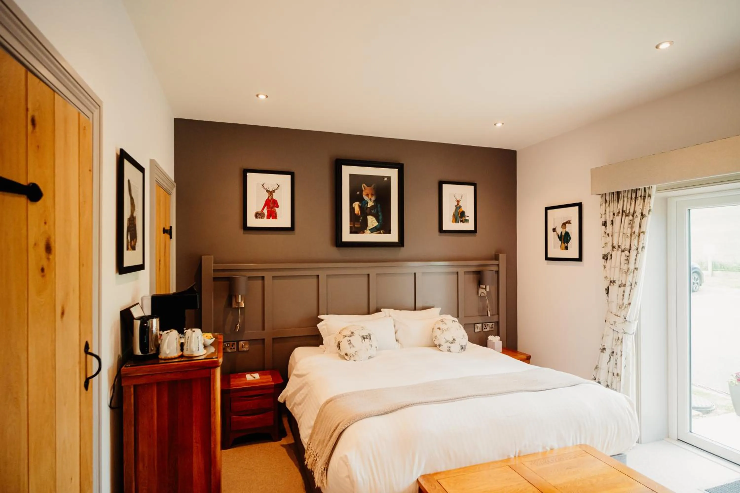 Bed in The Fleece at Ruleholme