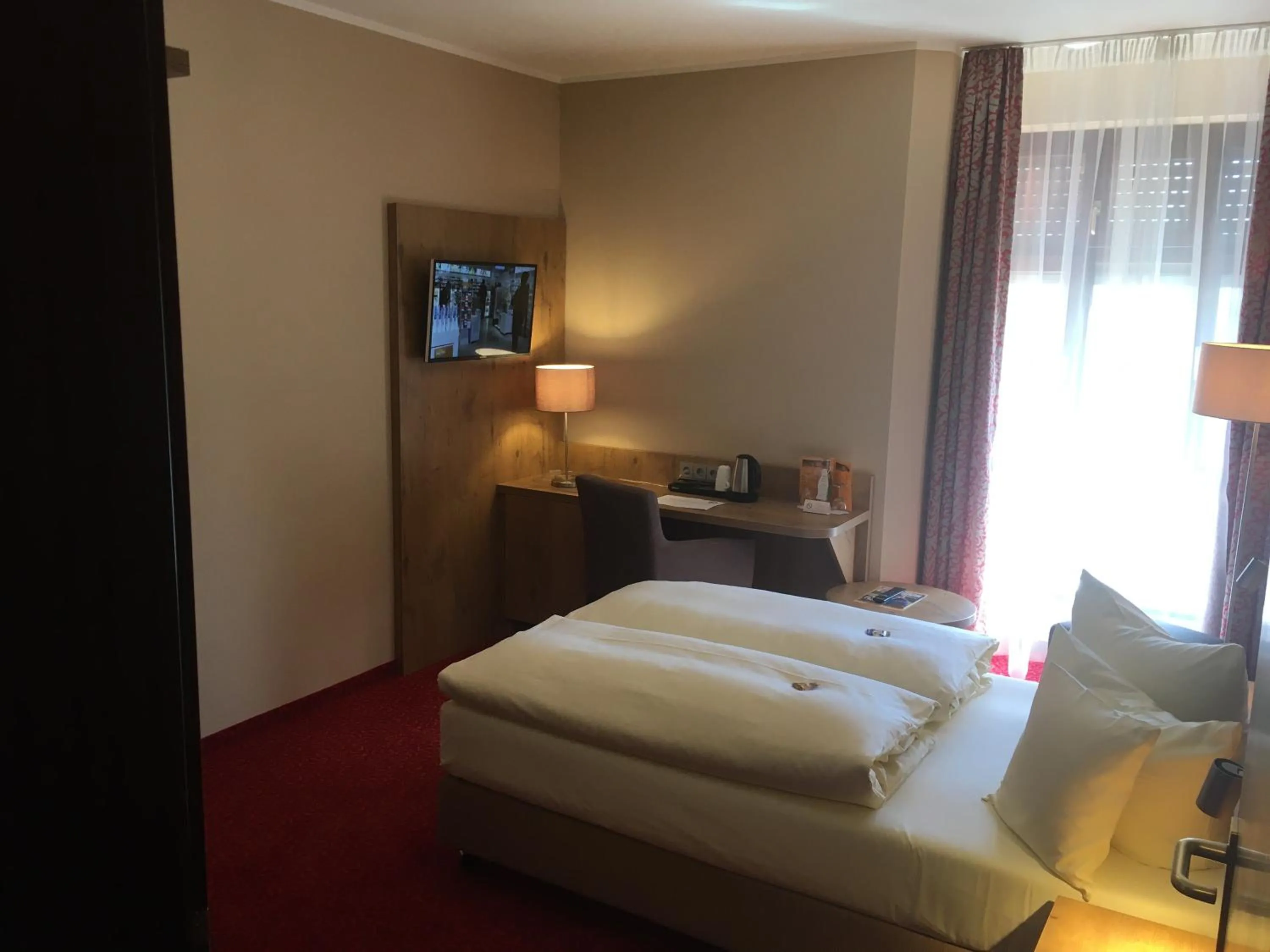 Decorative detail, Bed in Parkhotel Leiser