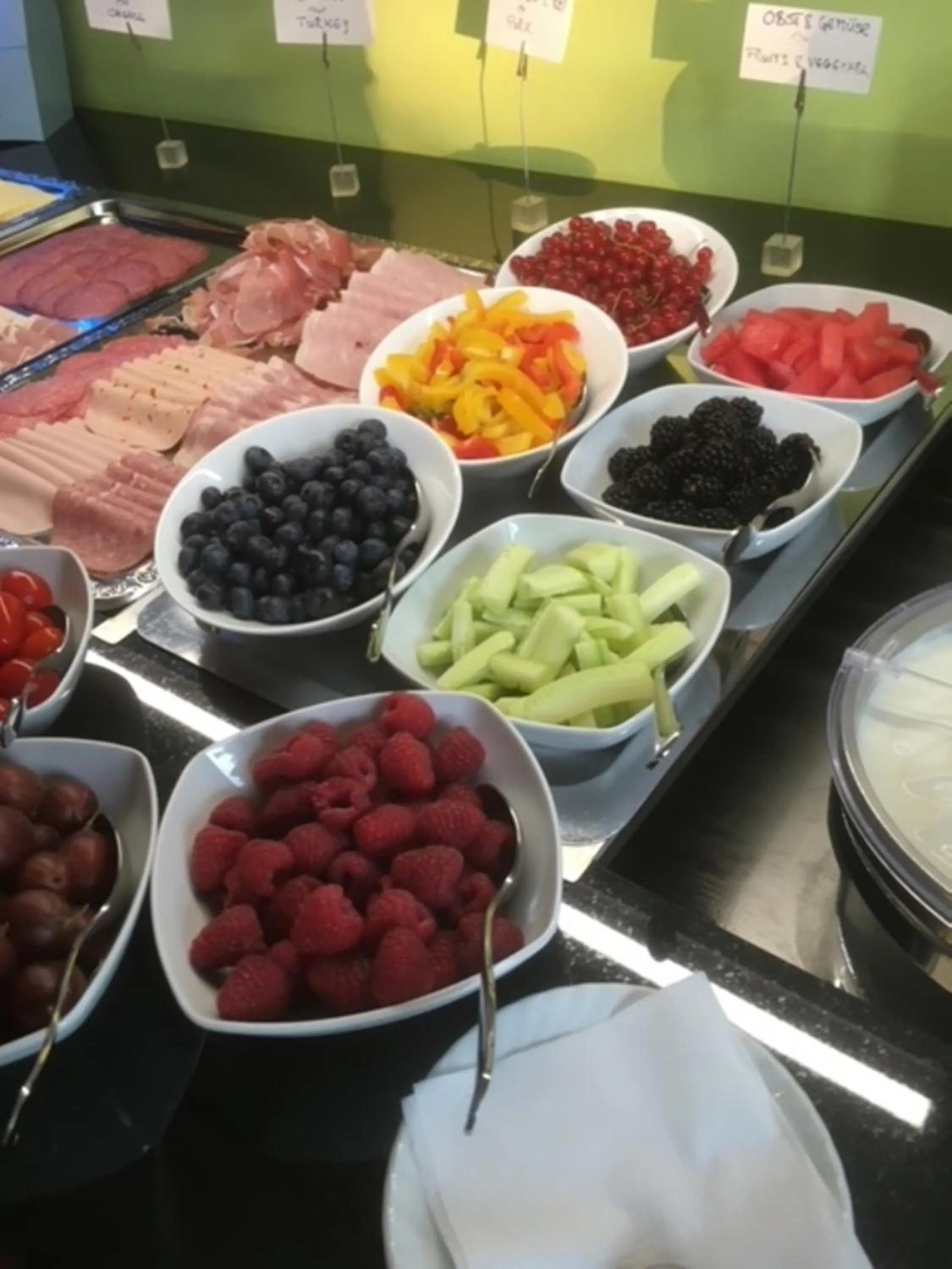 Breakfast in Parkhotel Leiser