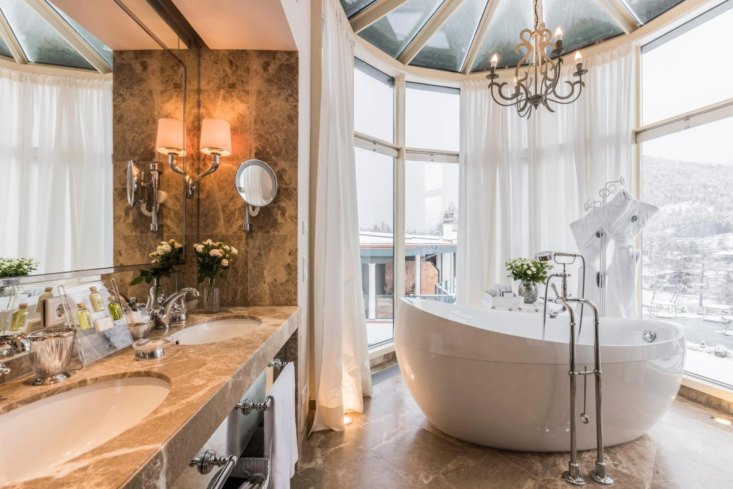 Bathroom in Alpin Resort Sacher