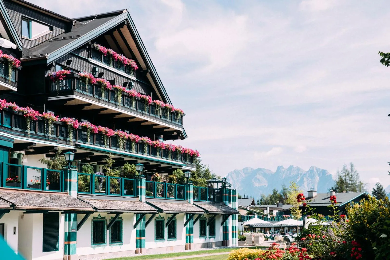 Property building in Alpin Resort Sacher