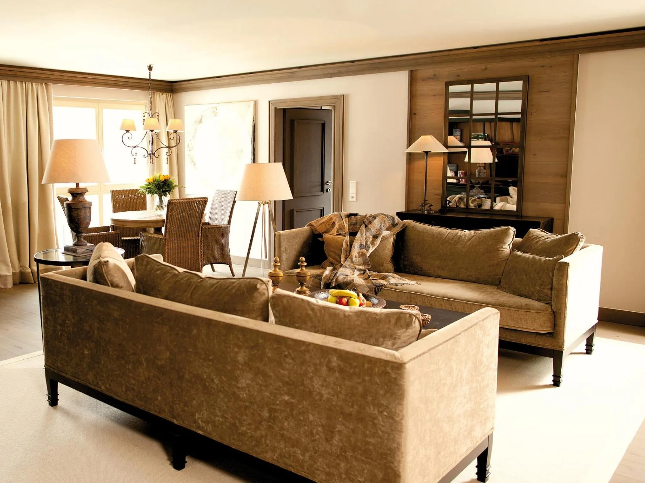 Seating area in Alpin Resort Sacher