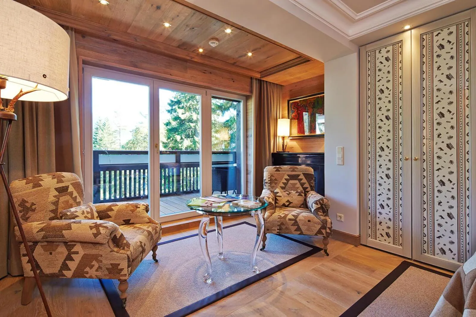 Seating area in Alpin Resort Sacher