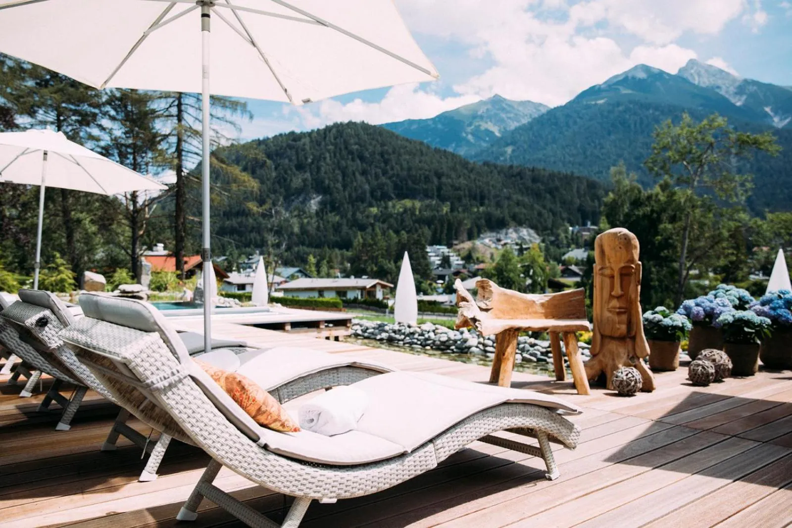 Balcony/Terrace in Alpin Resort Sacher