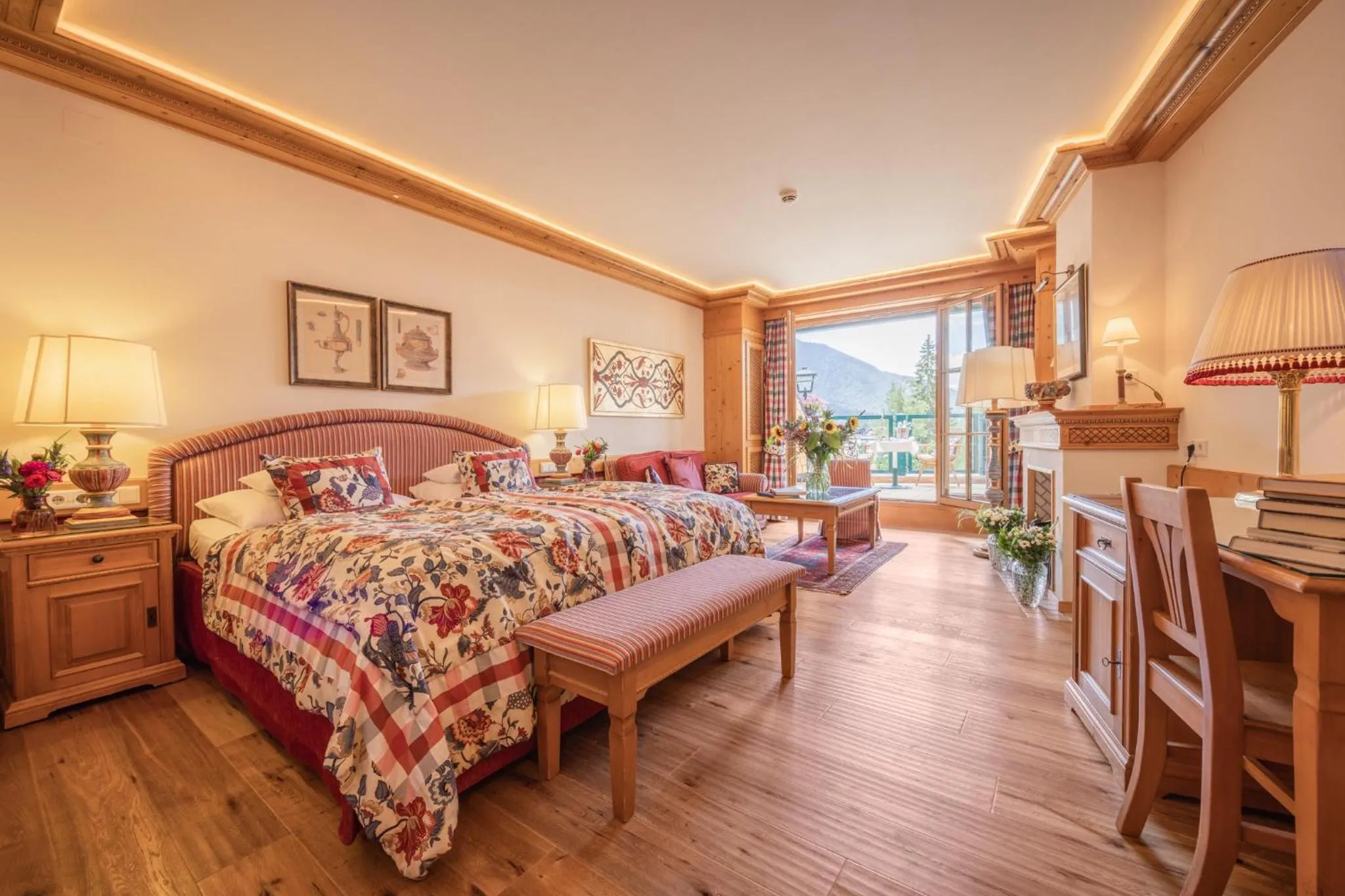 Bed in Alpin Resort Sacher