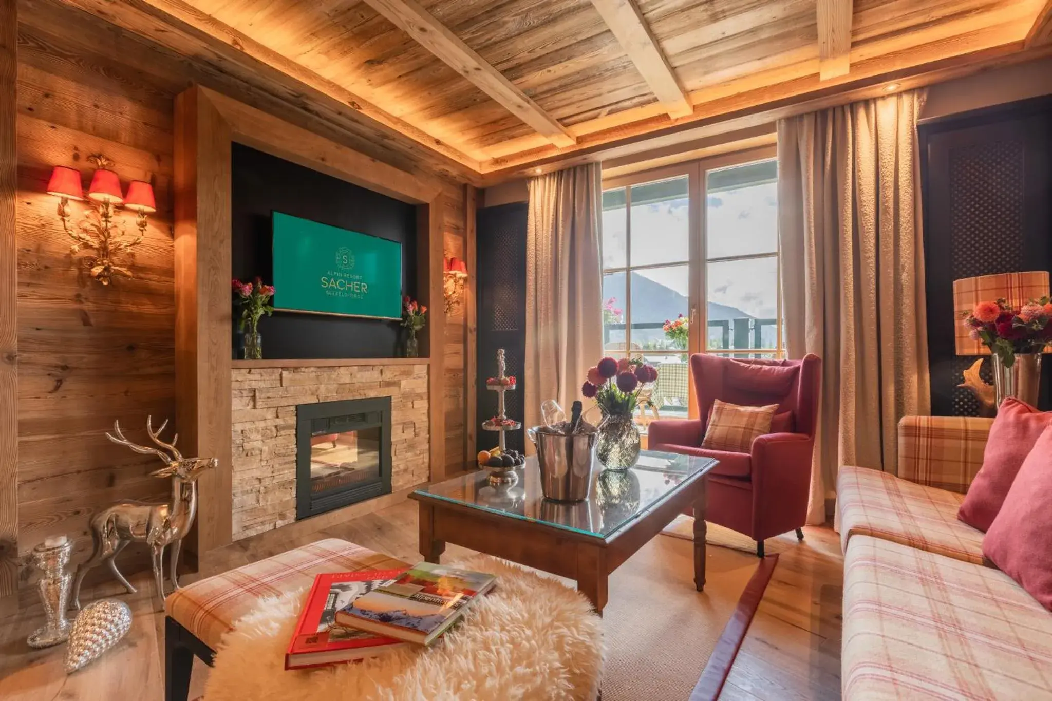 Wellness Juniorsuite in Alpin Resort Sacher Wellness Juniorsuite in Alpin Resort Sacher