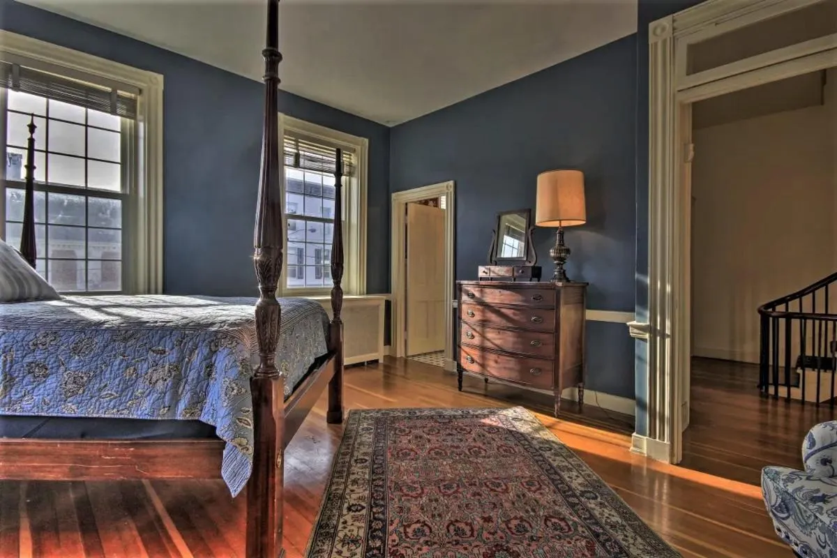 Bed in Downtown Bucher House