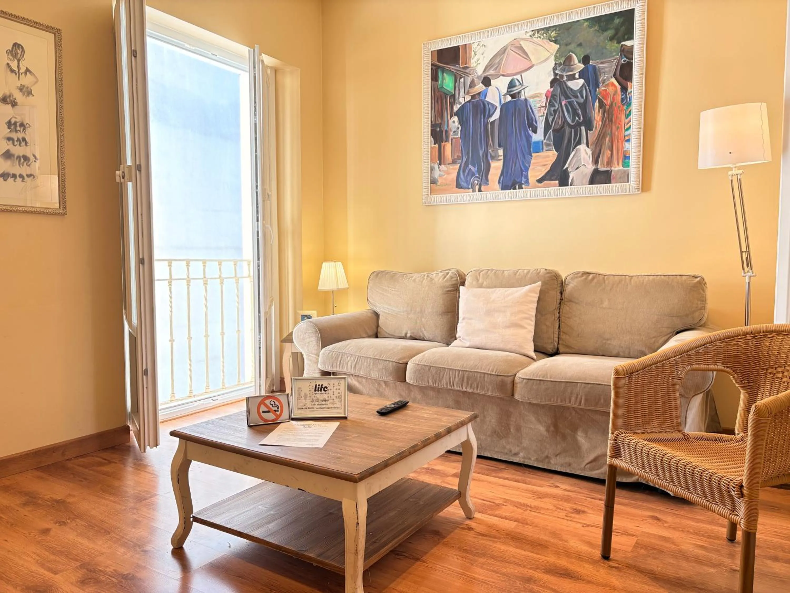 Living room in Life Apartments San Vicente