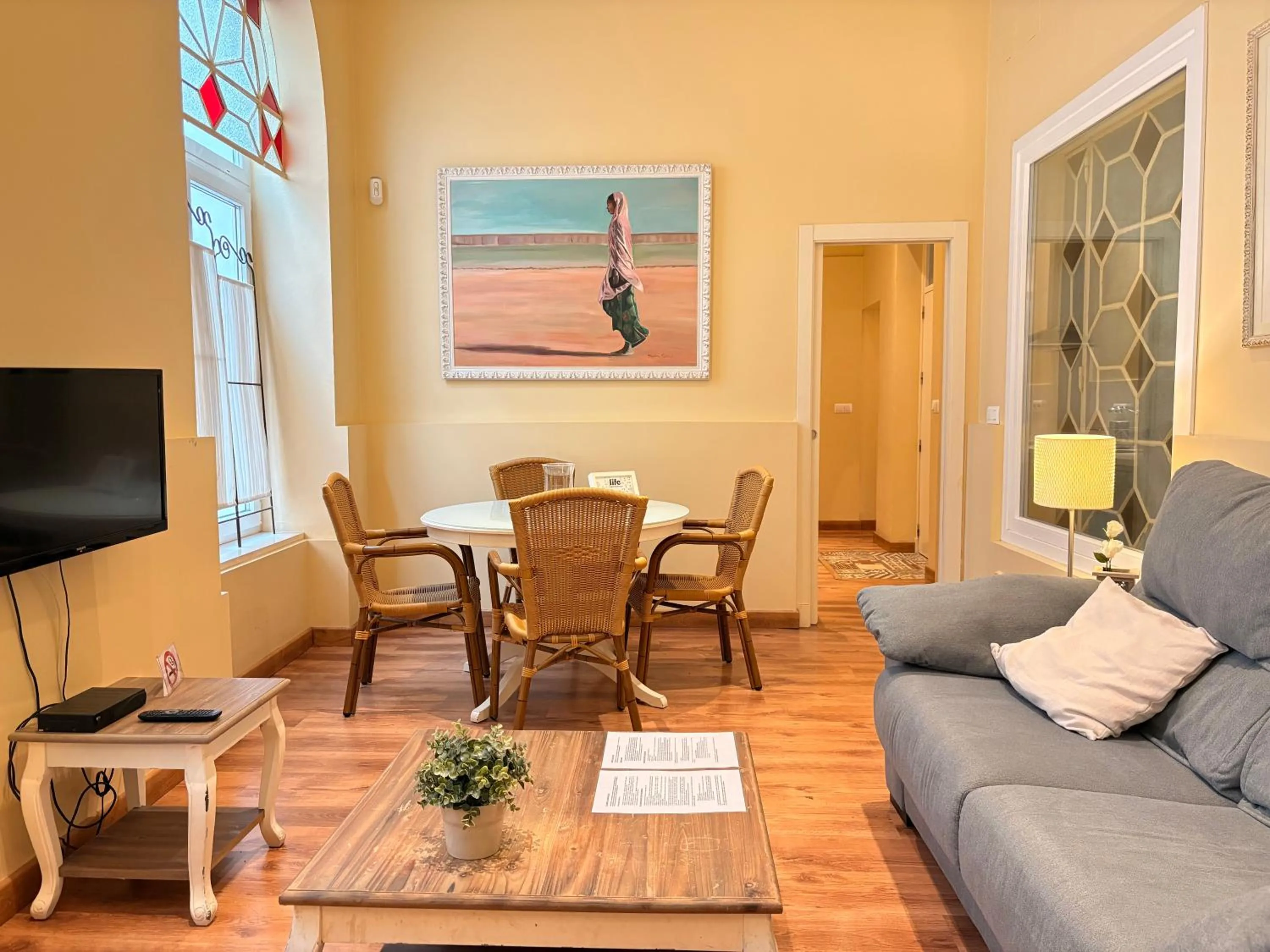 TV and multimedia in Life Apartments San Vicente