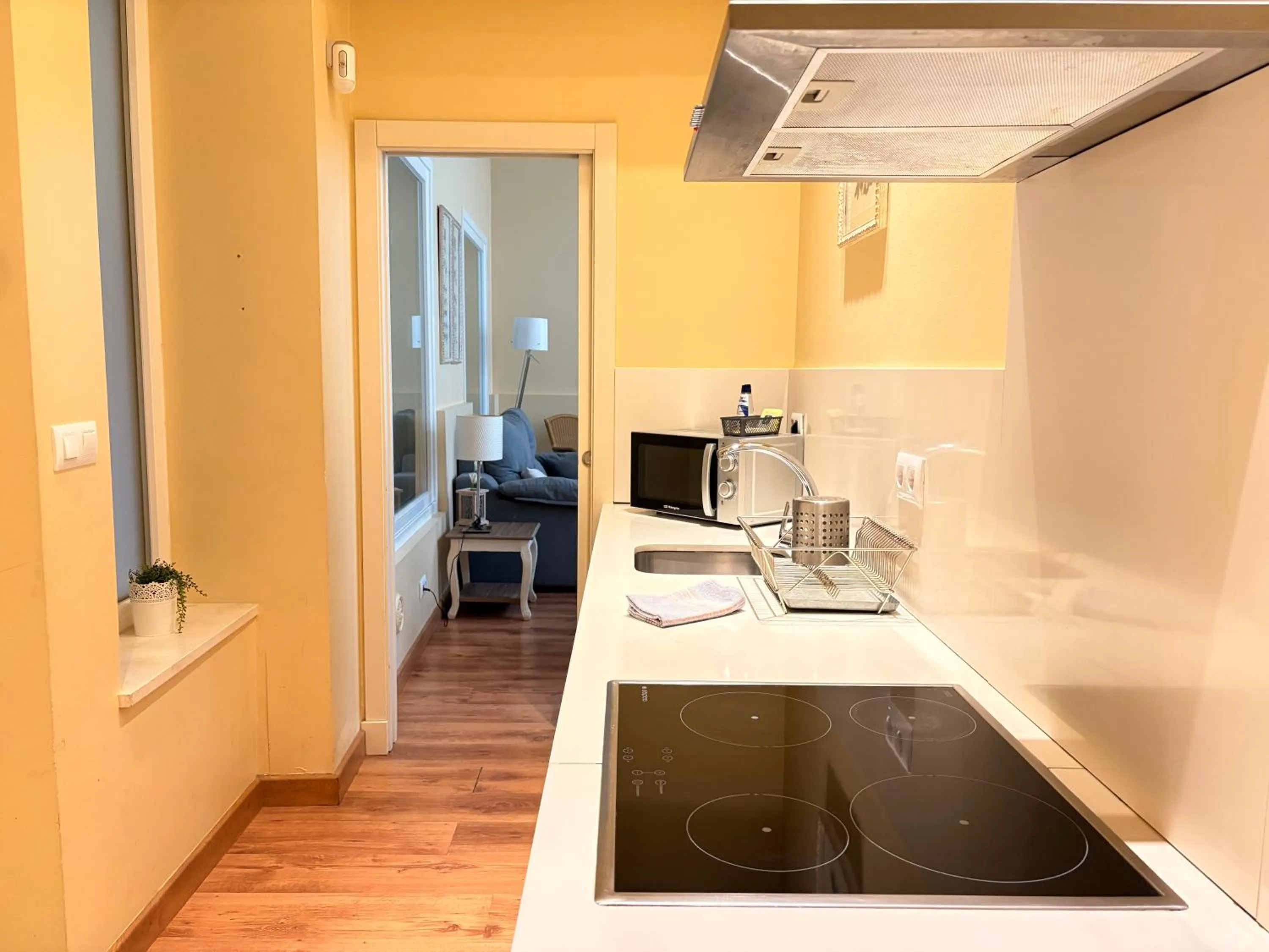 Kitchen or kitchenette in Life Apartments San Vicente