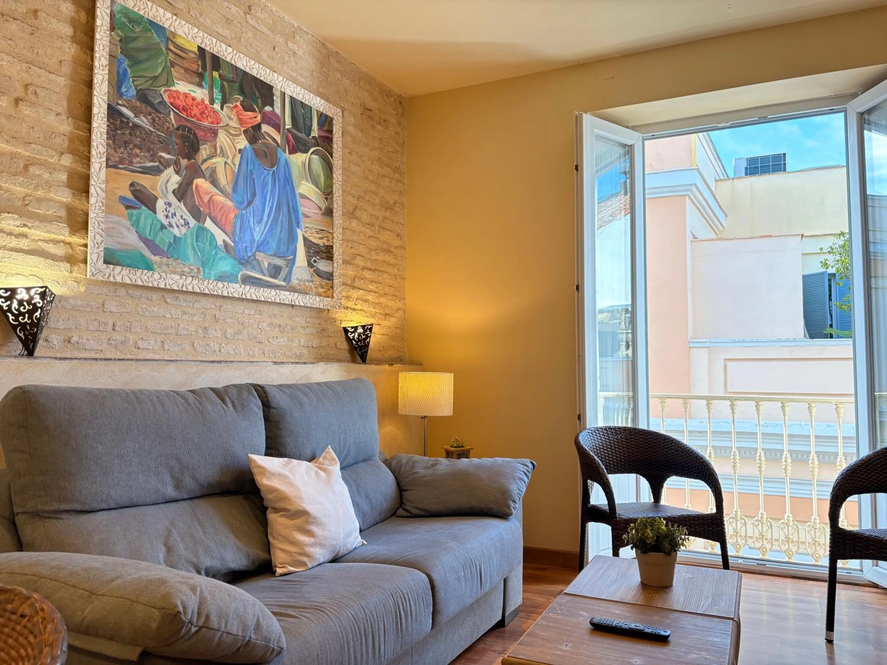 Living room in Life Apartments San Vicente