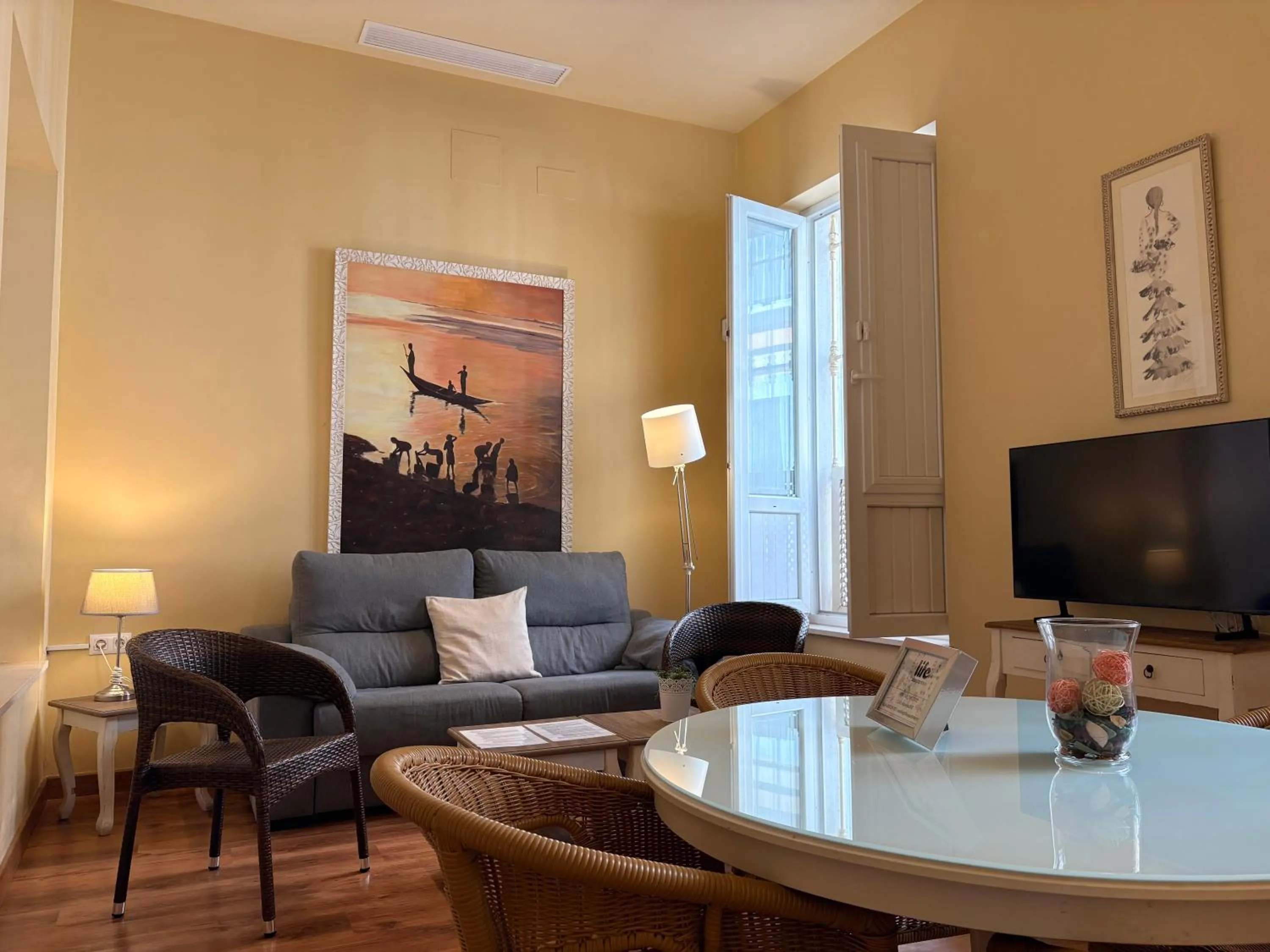 Living room in Life Apartments San Vicente