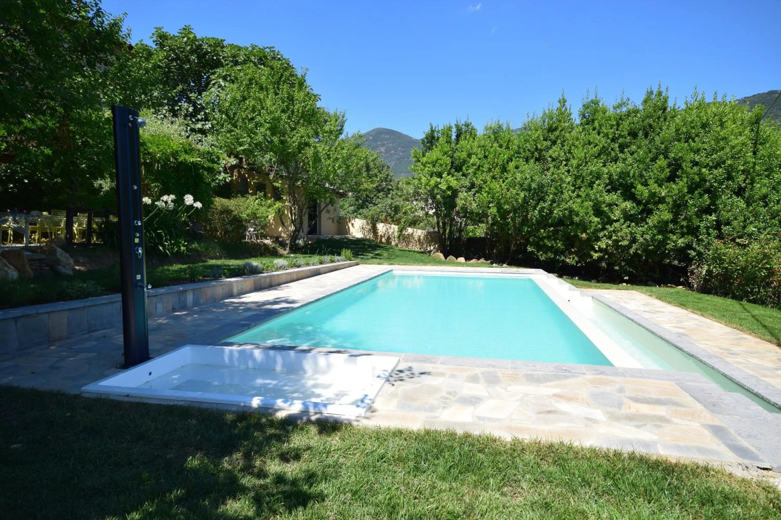 Pool view in Al Palazzaccio
