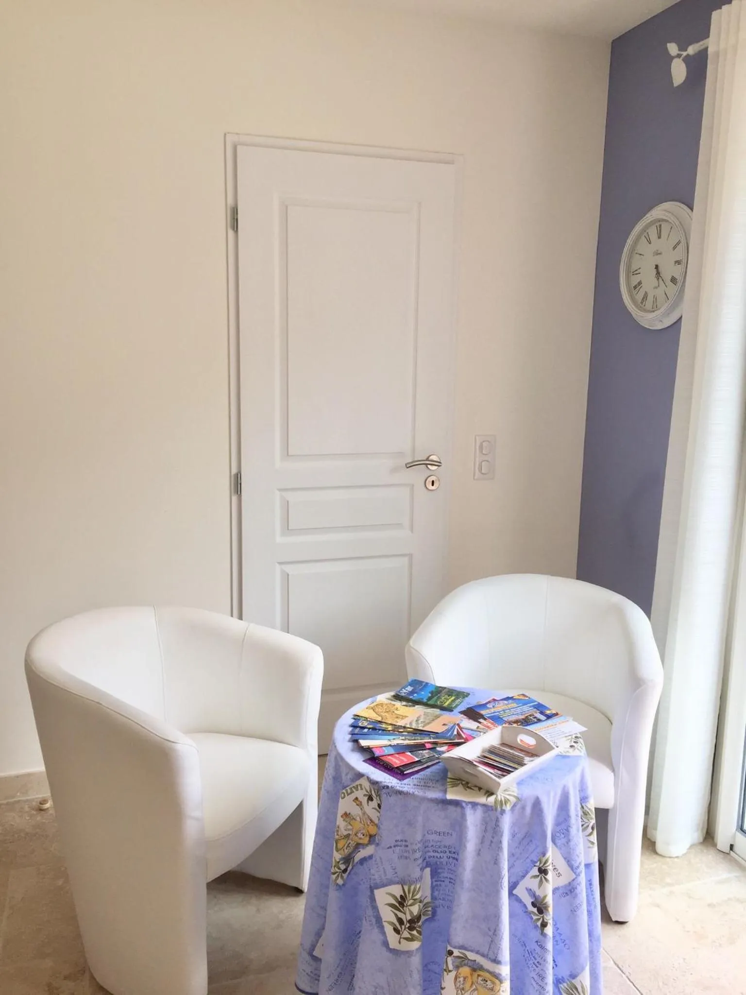 Decorative detail in Domaine Le Mas Sans Soucis