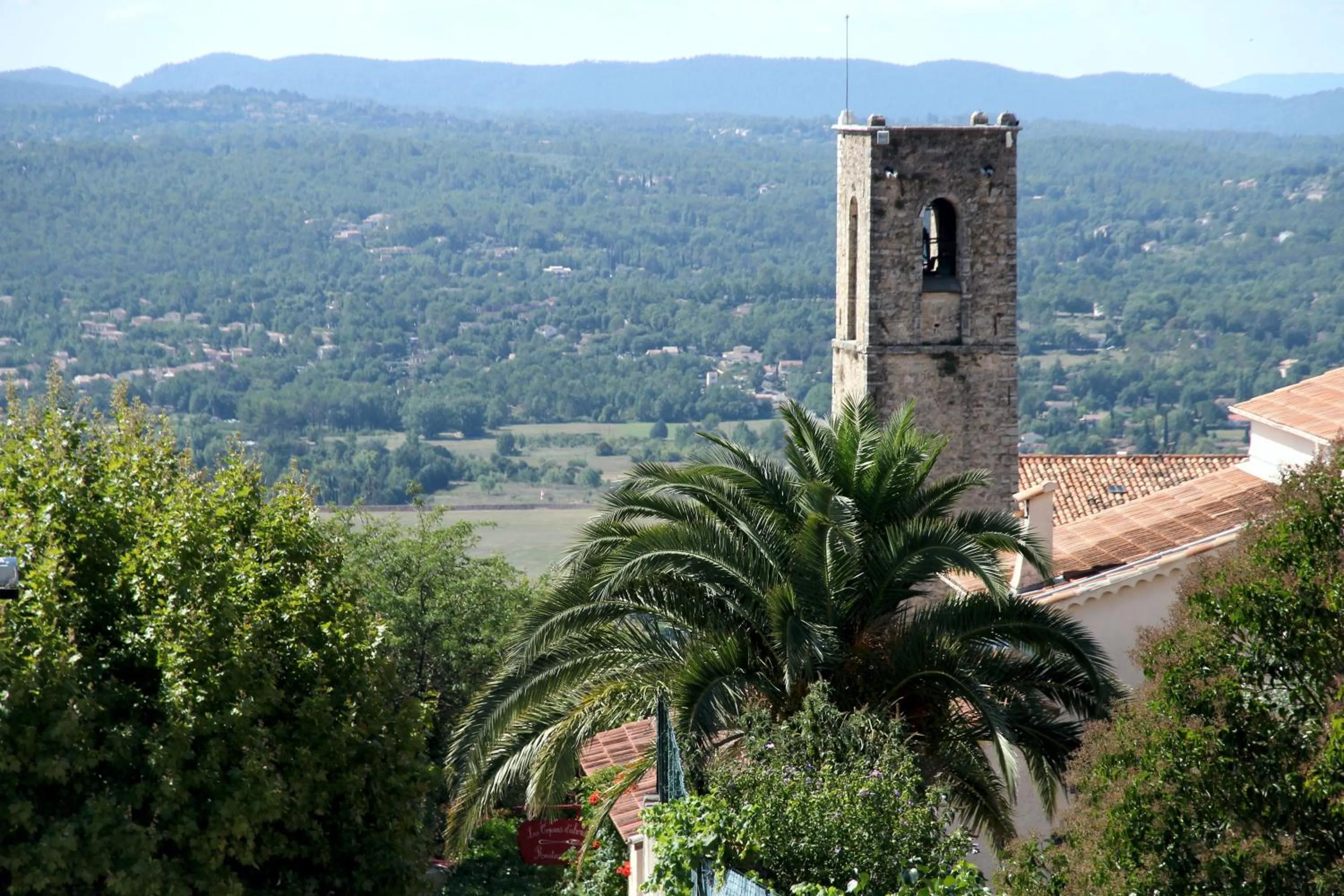Natural landscape in Domaine Le Mas Sans Soucis