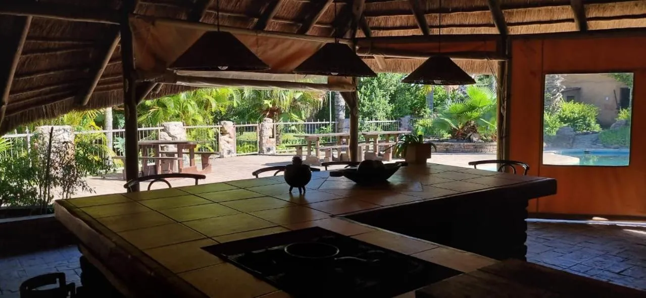 Dining area in Thornycroft Lodge
