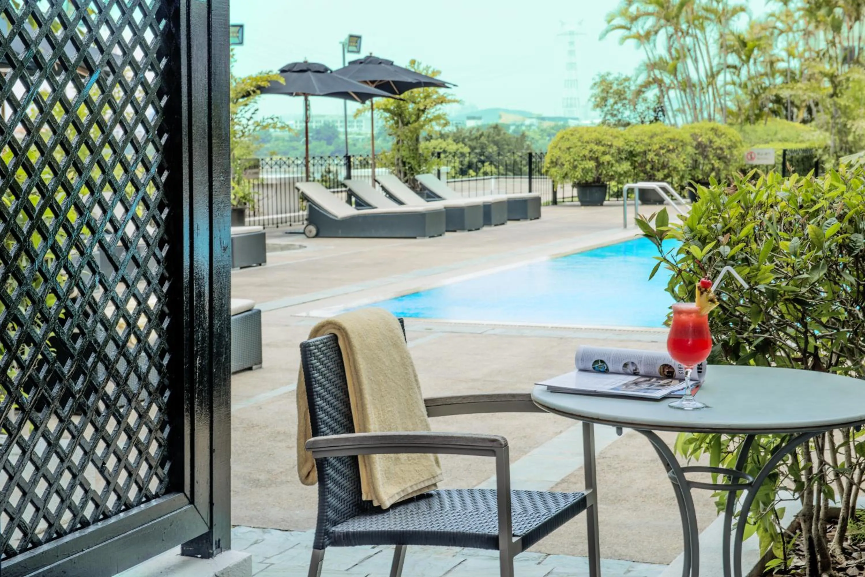 Swimming pool in Marco Polo Xiamen