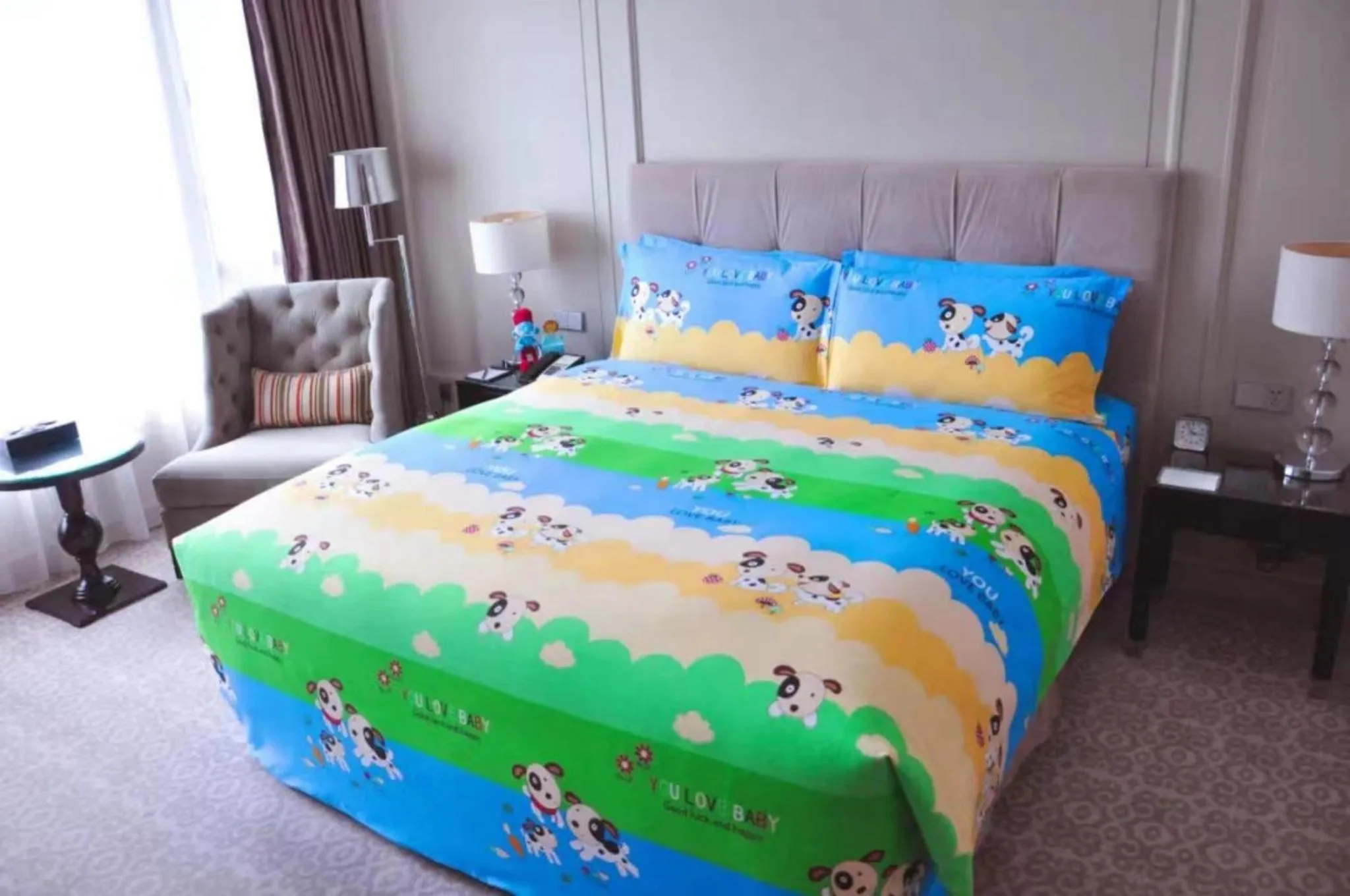 Children play ground, Bed in Marco Polo Xiamen