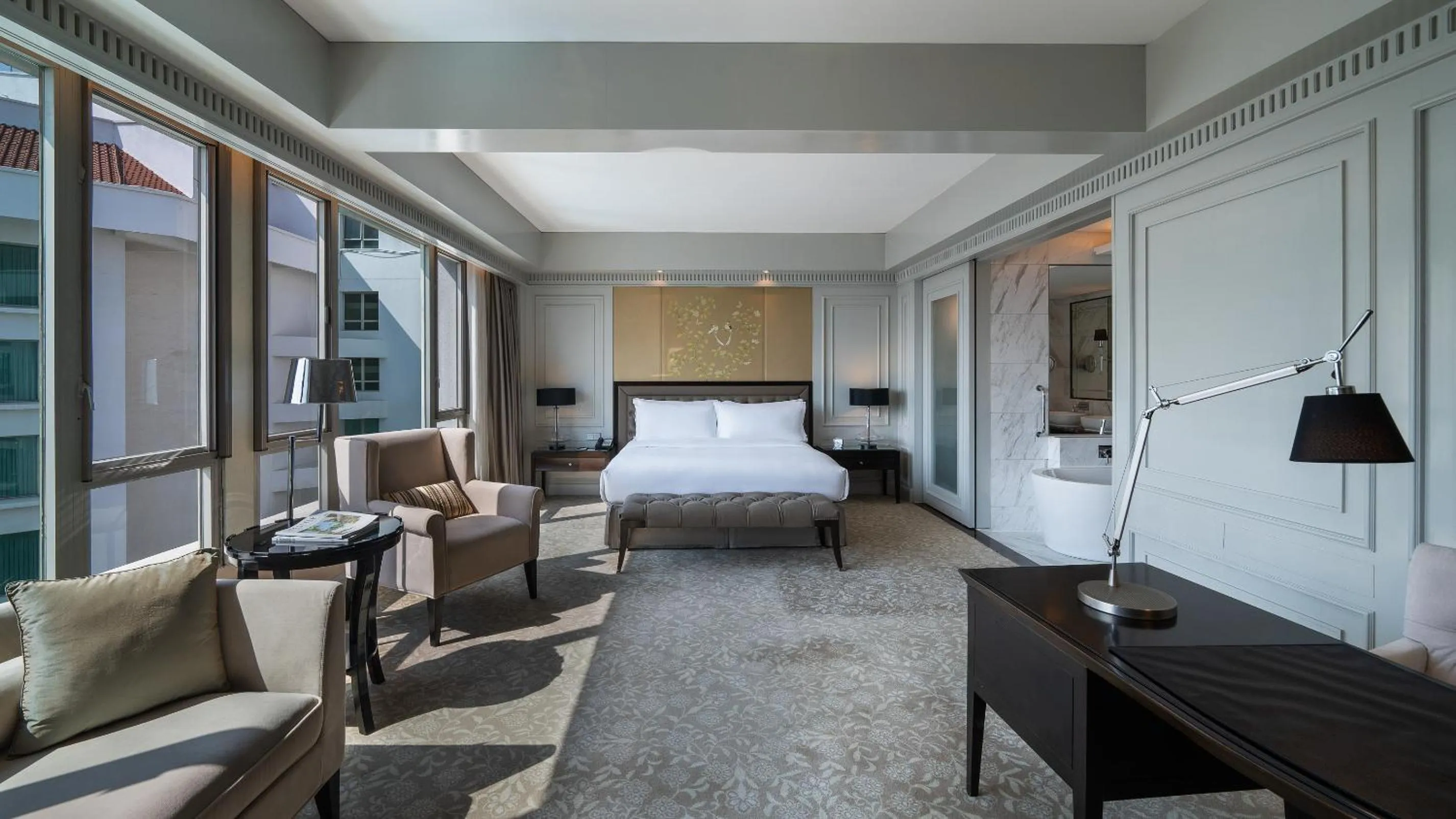 Photo of the whole room, Bed in Marco Polo Xiamen