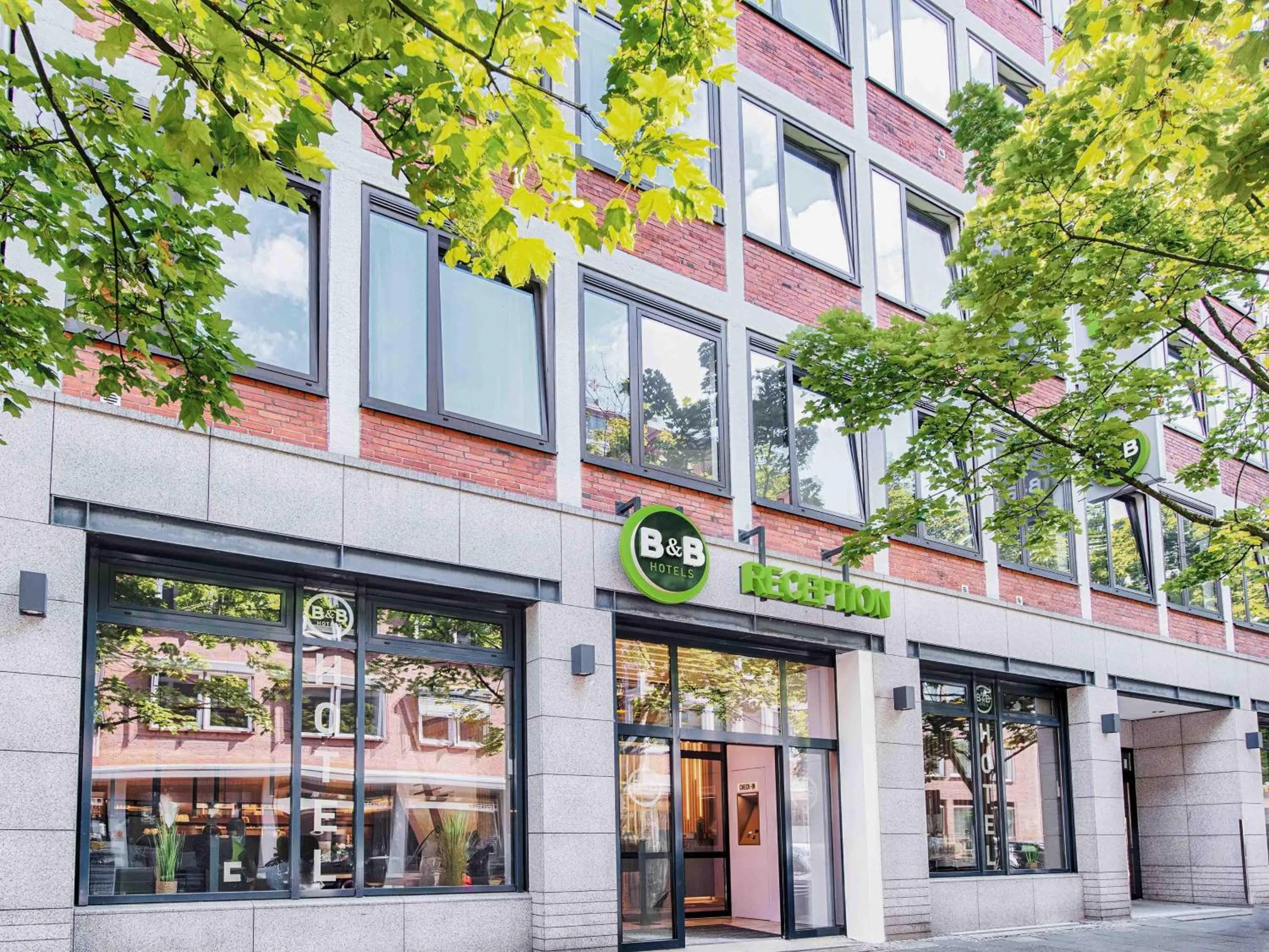 Property building in B&B Hotel Kiel-Holstenbrücke