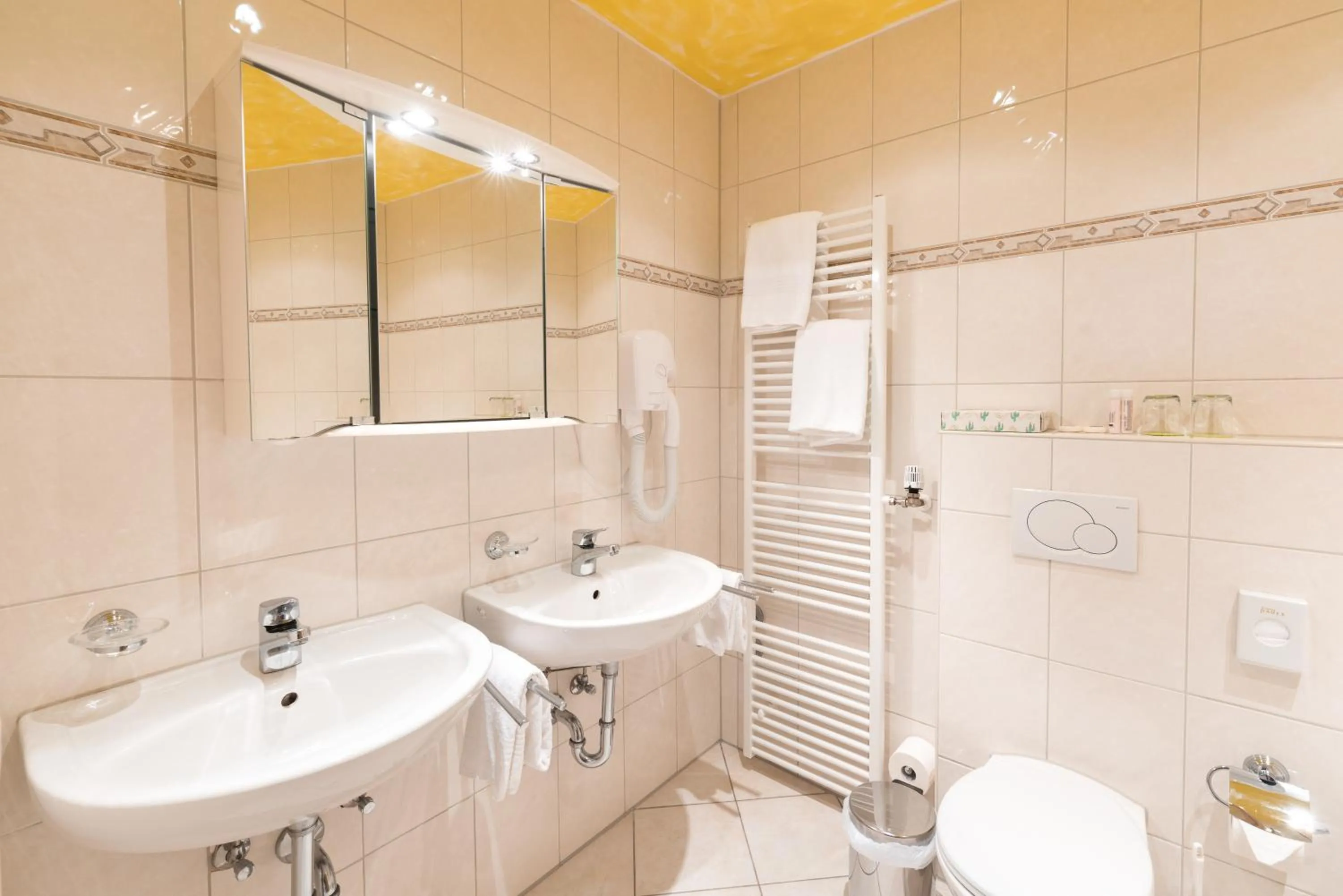 Bathroom in Hotel garni Almenrausch und Edelweiss