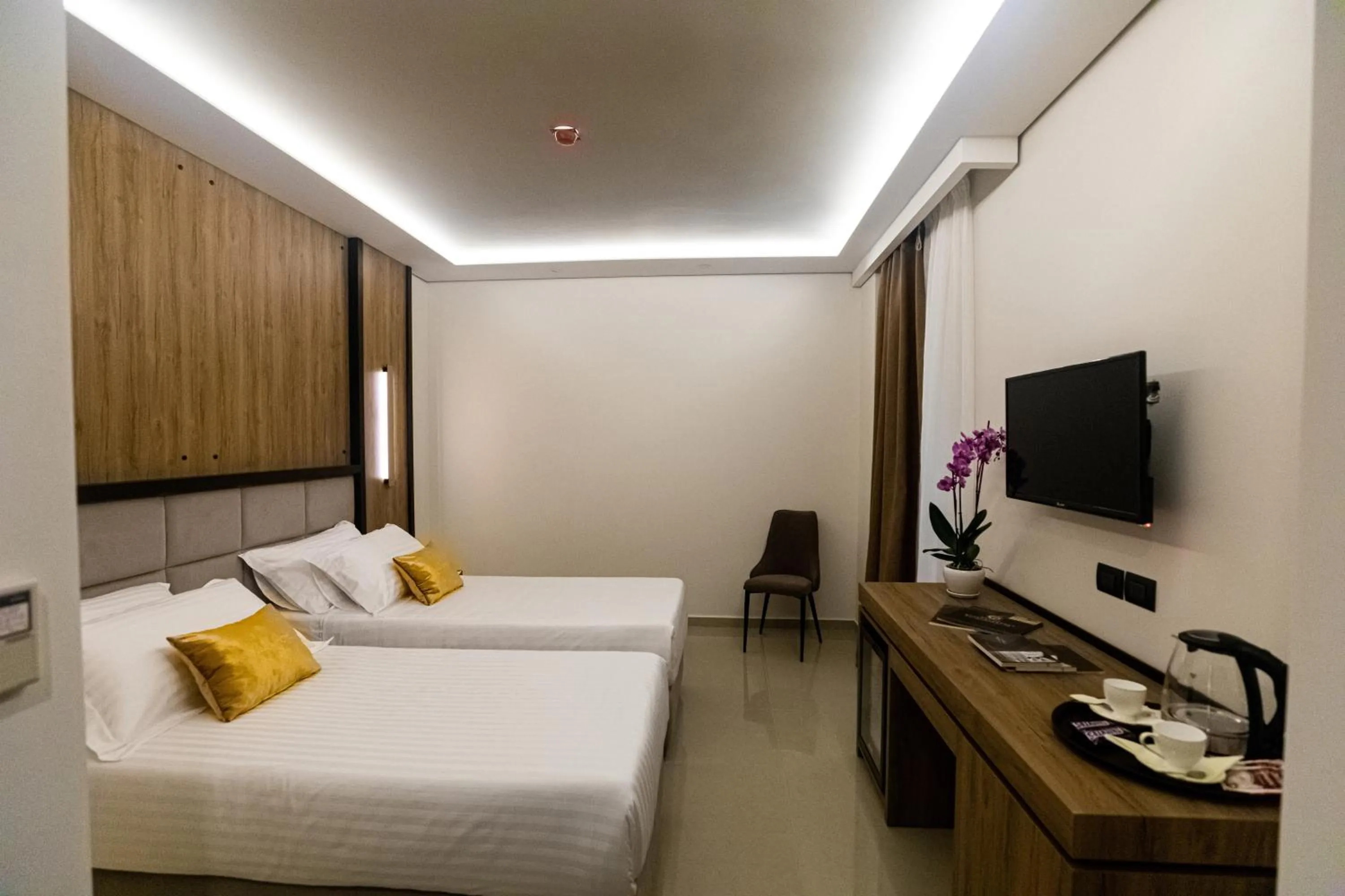 Bed in Kraal Hotel Vlore