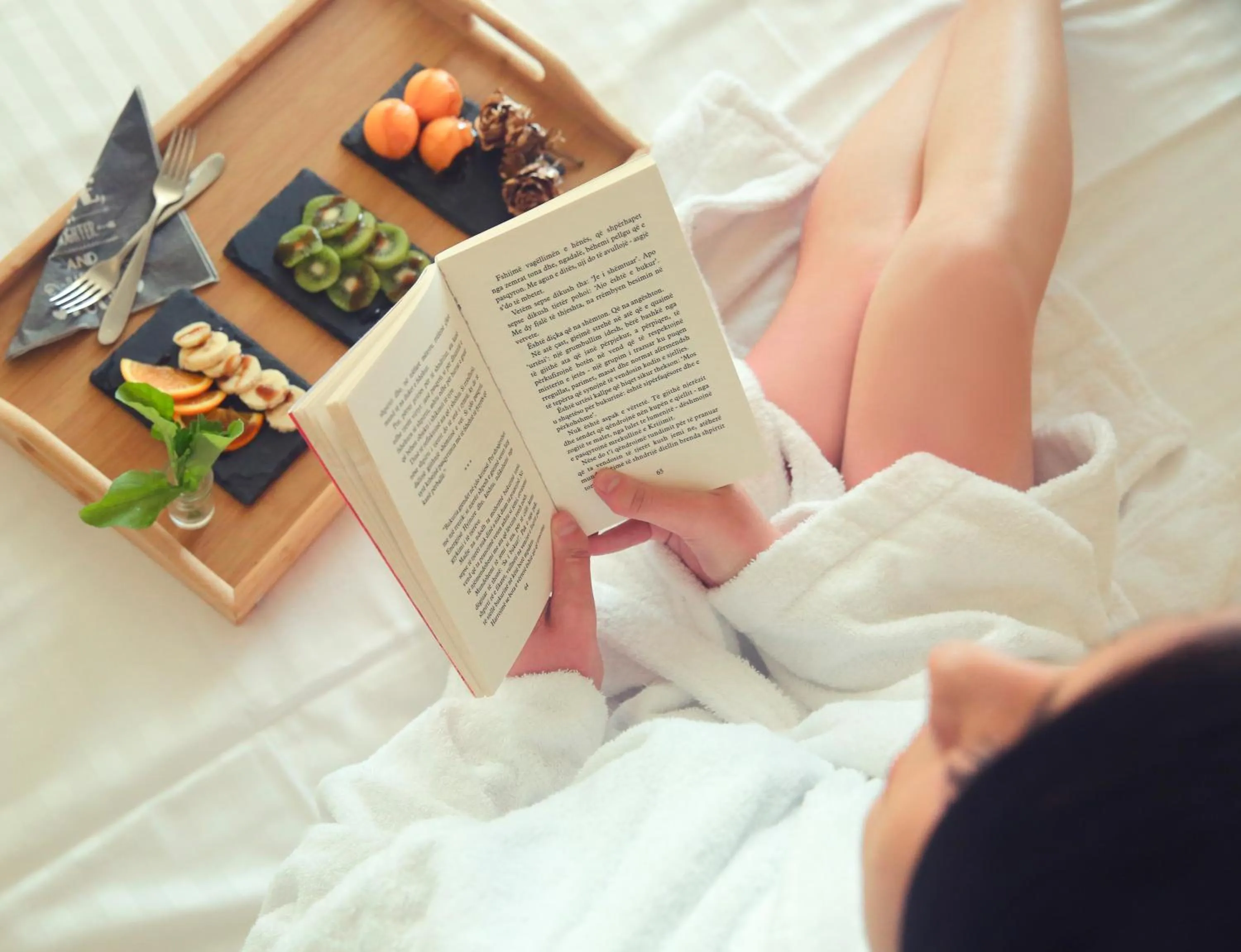 Bed in Kraal Hotel Vlore