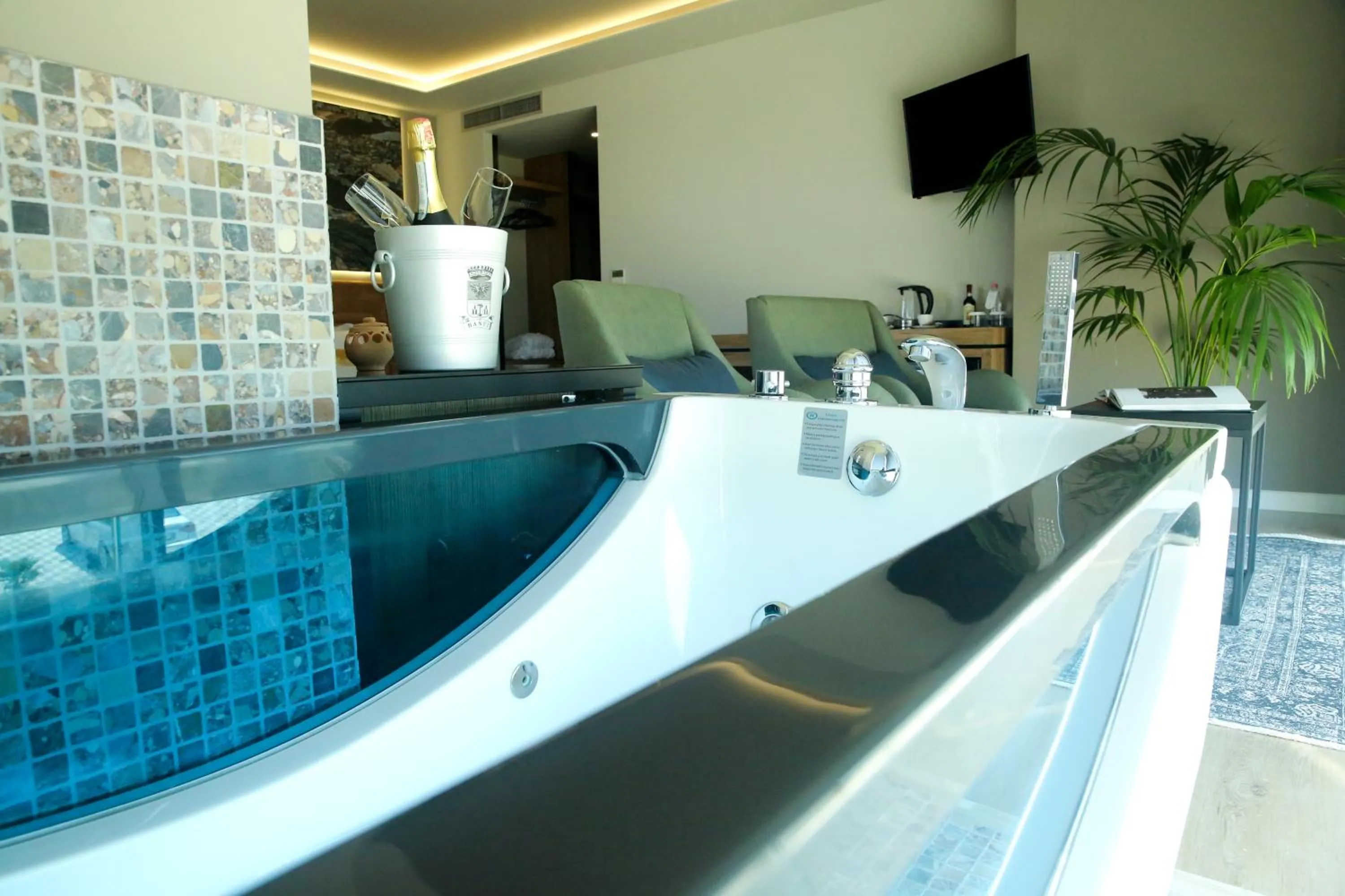 Sauna in Kraal Hotel Vlore