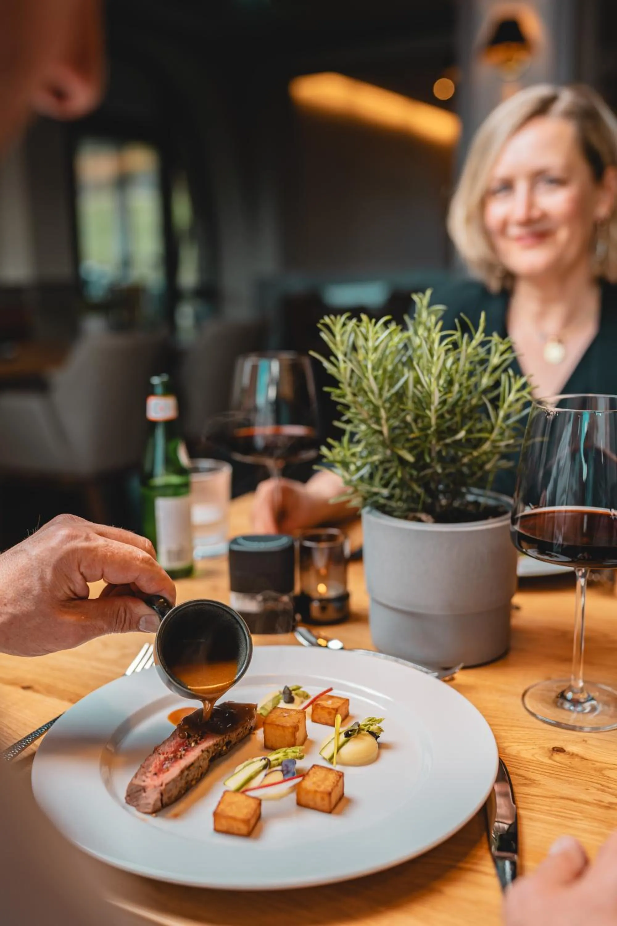 Restaurant/places to eat in Naturhotel Sachsenbaude Oberwiesenthal - Indoor-Pool & Outdoor-Whirlpool