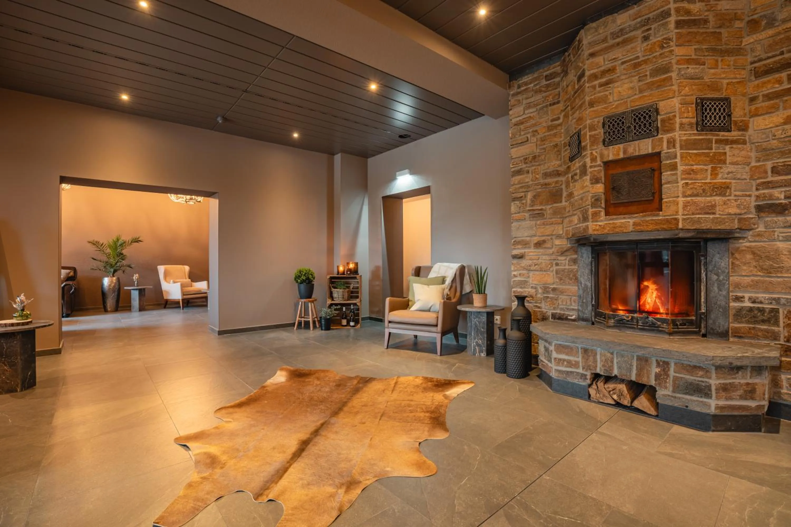 Lobby or reception in Naturhotel Sachsenbaude Oberwiesenthal - Indoor-Pool & Outdoor-Whirlpool