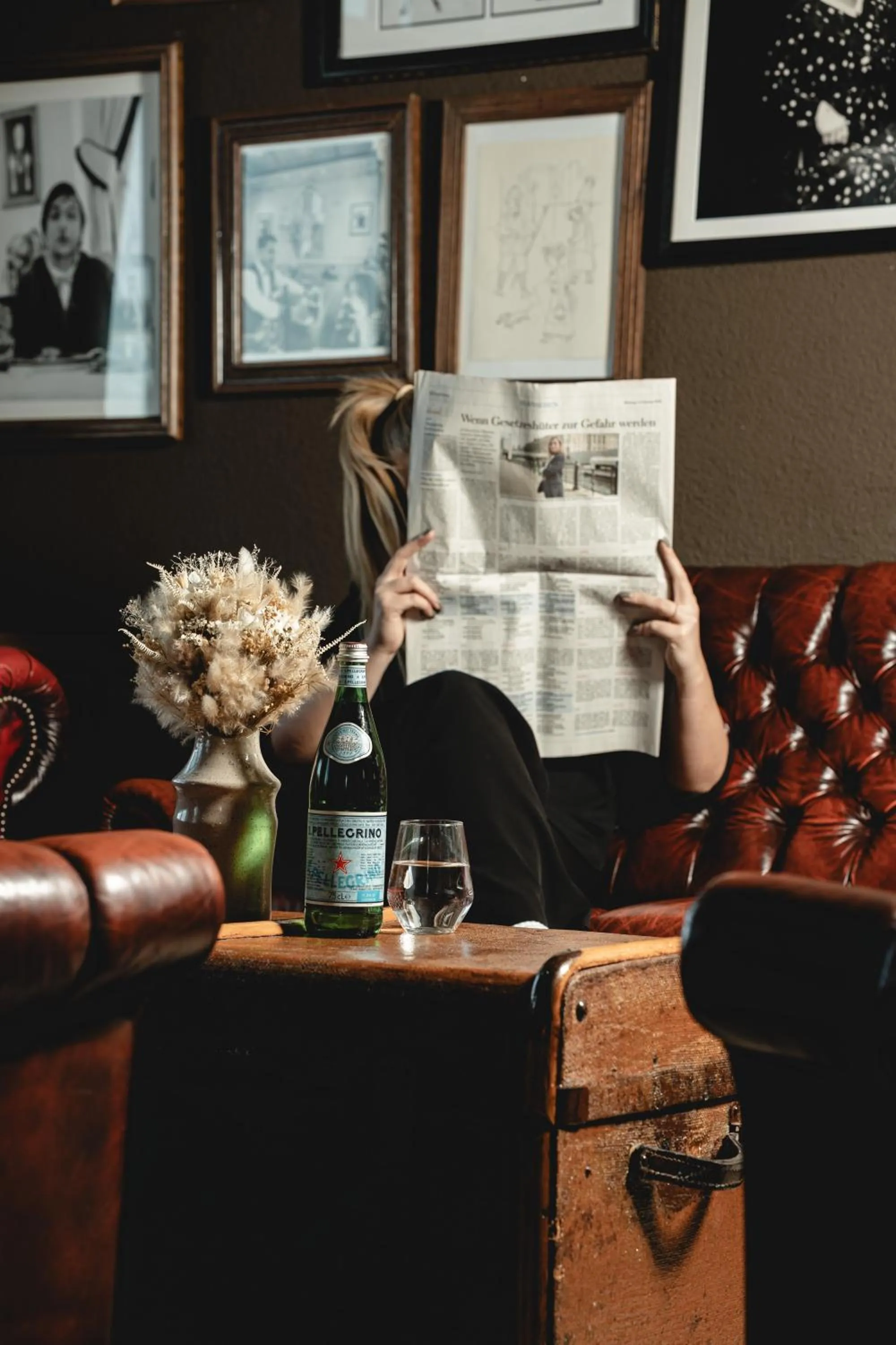 Seating area in Naturhotel Sachsenbaude Oberwiesenthal - Indoor-Pool & Outdoor-Whirlpool