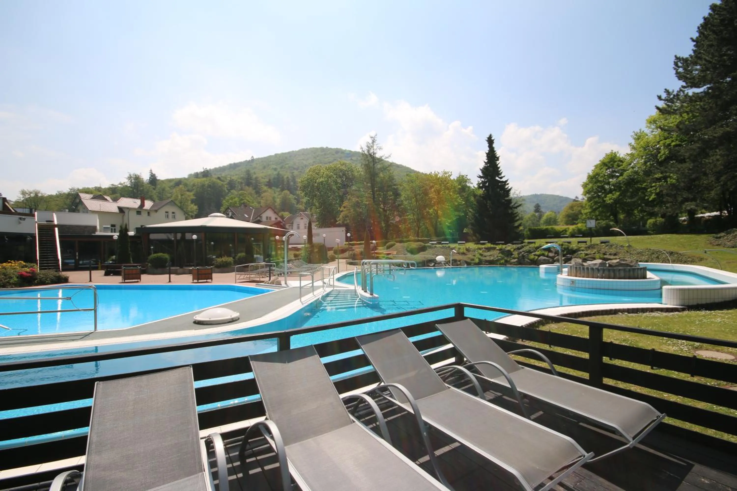 Hot Spring Bath in Solehotel Winterberg