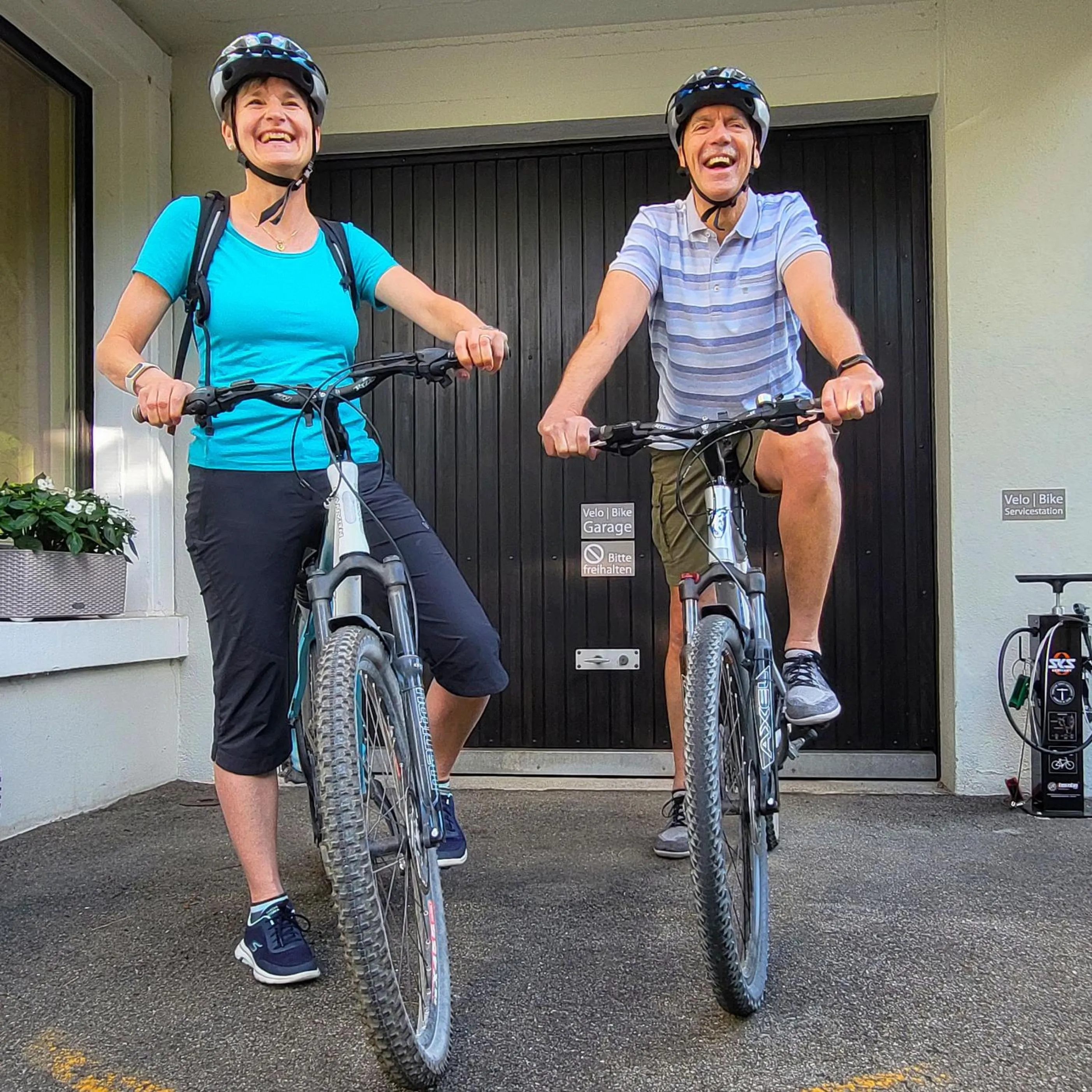 People in Guggital Hotel Restaurant