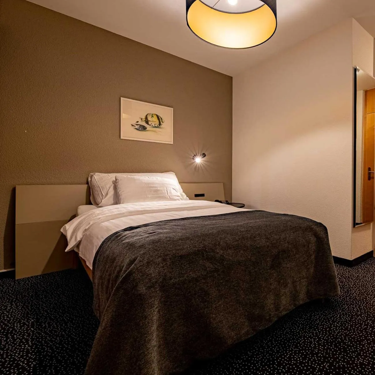 Photo of the whole room, Bed in Guggital Hotel Restaurant