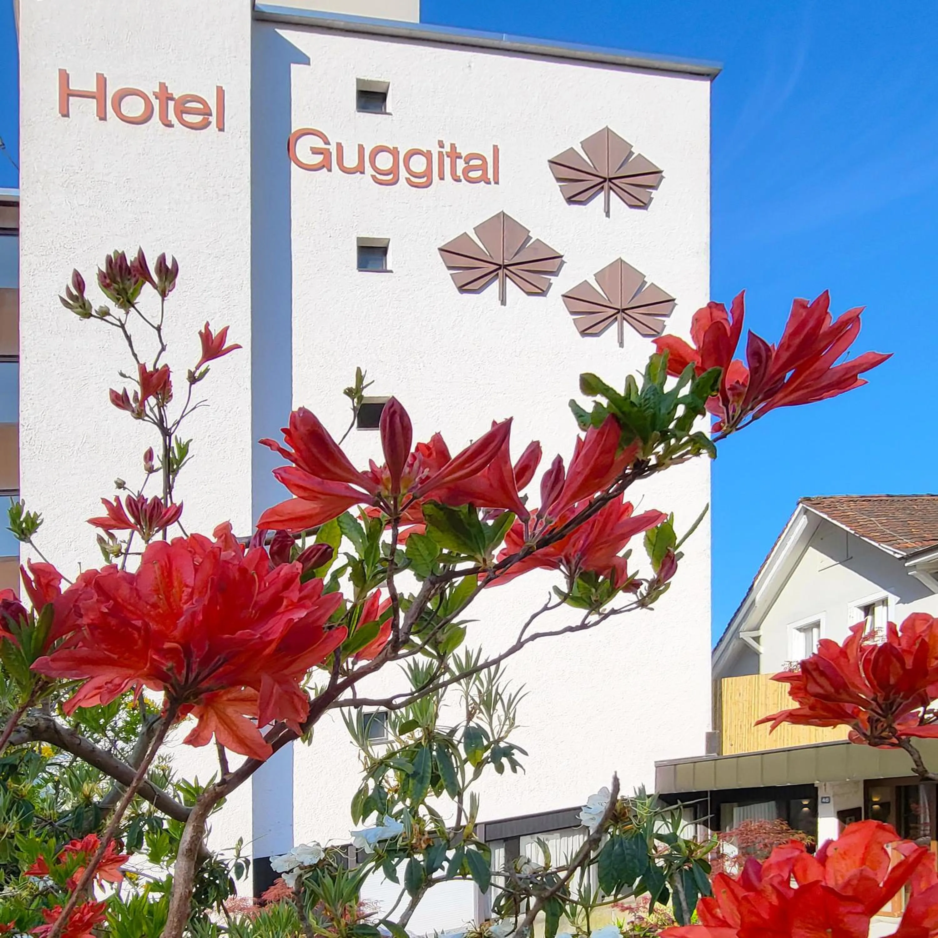 Property building in Guggital Hotel Restaurant