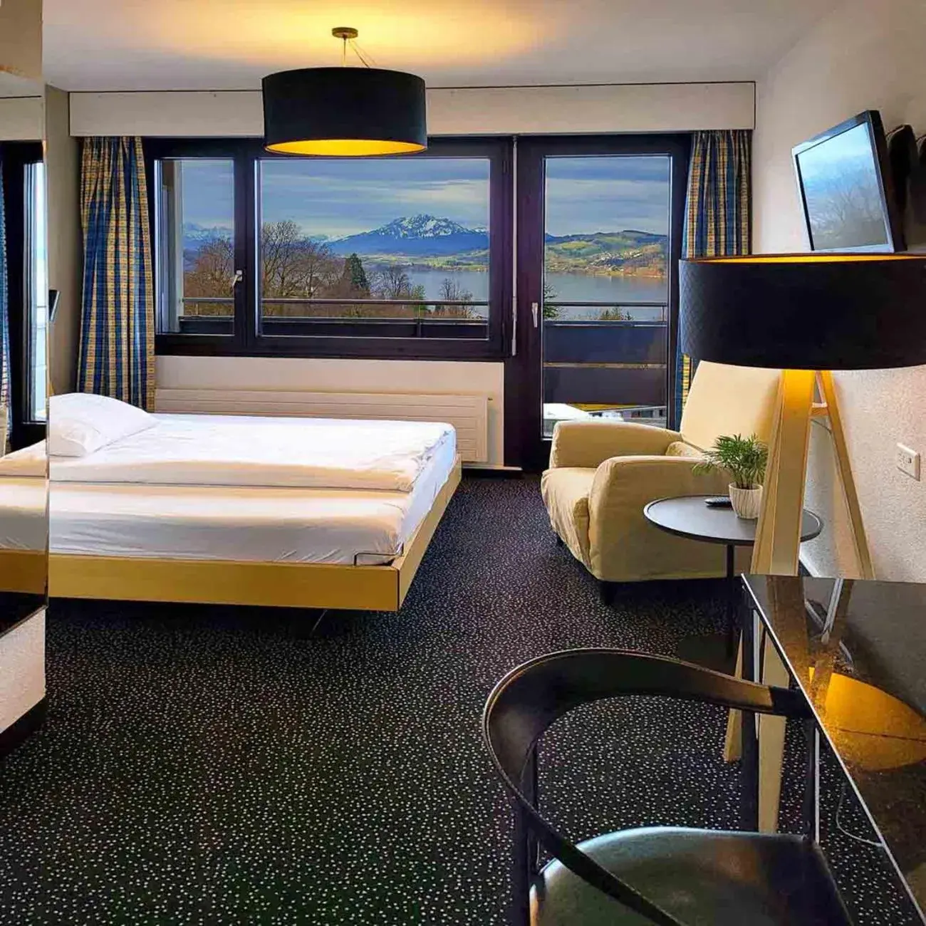 Queen Room with Balcony - single occupancy in Guggital Hotel Restaurant Queen Room with Balcony - single occupancy in Guggital Hotel Restaurant