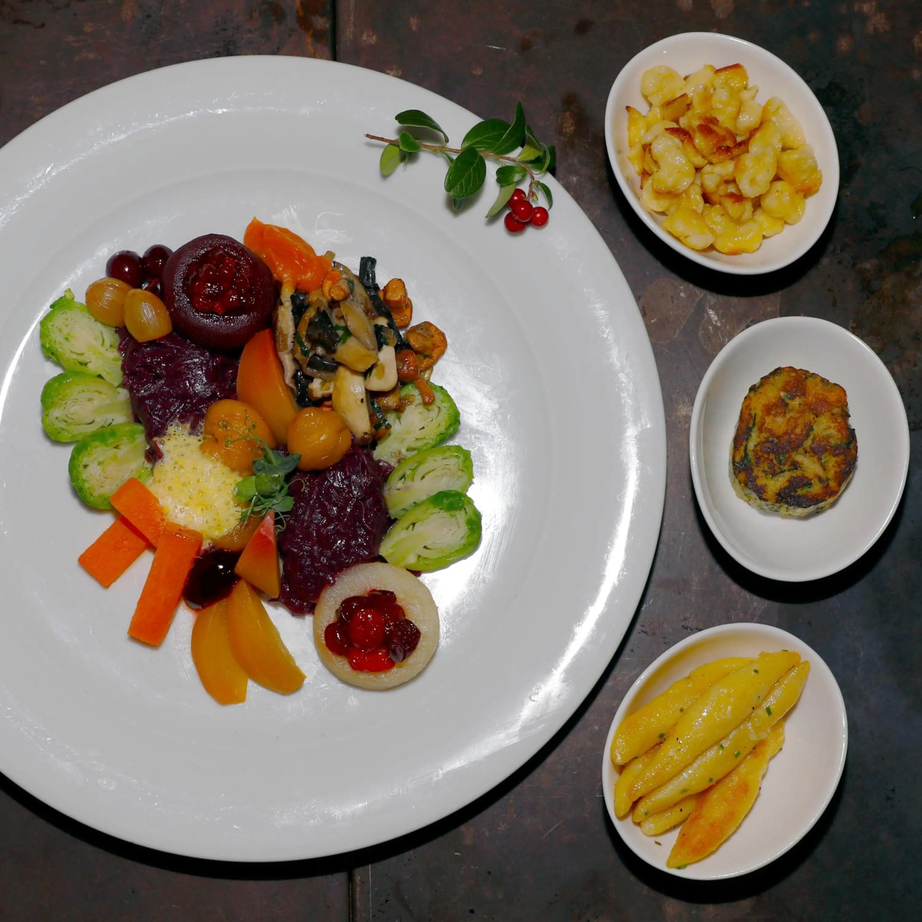 Food and drinks in Guggital Hotel Restaurant