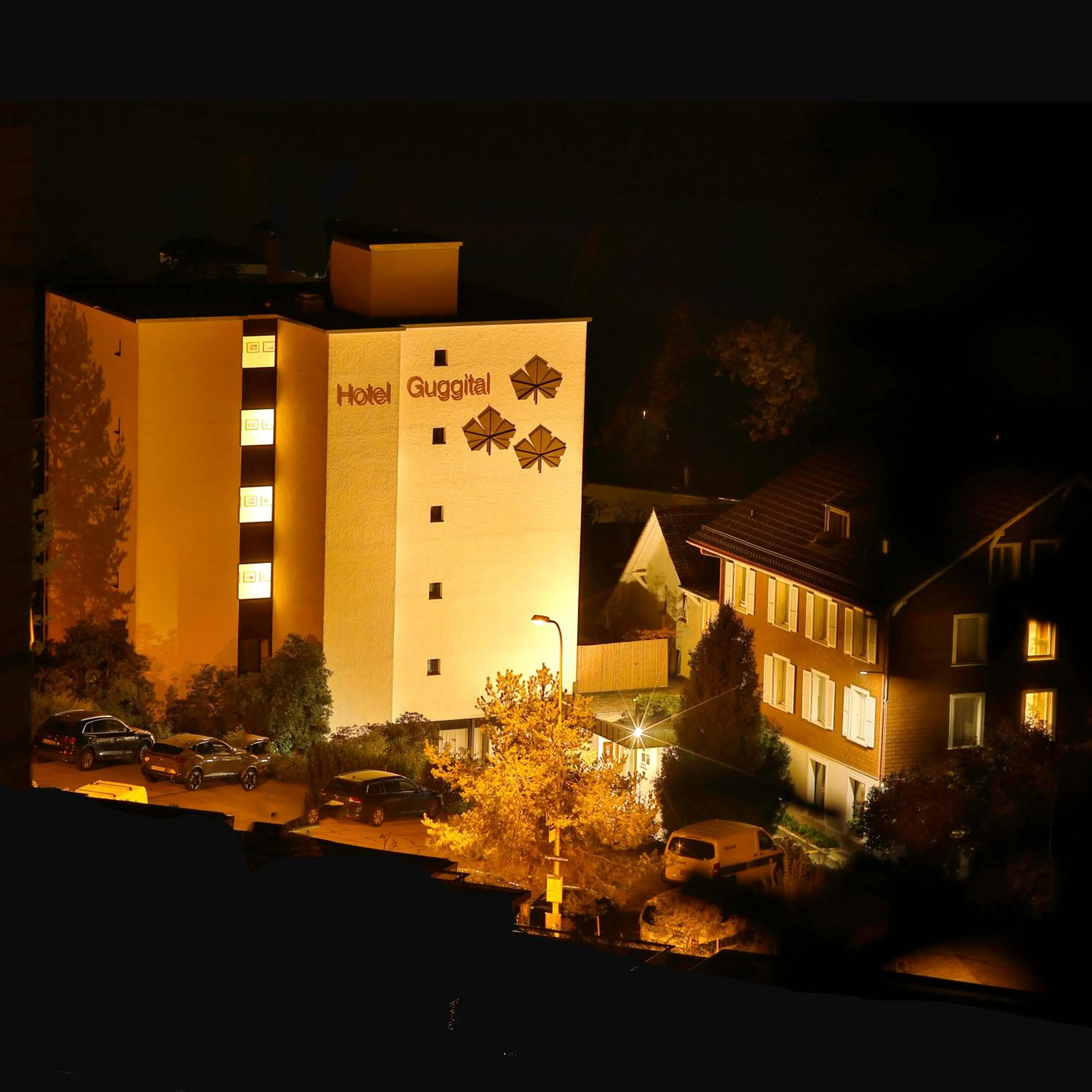 Property building in Guggital Hotel Restaurant