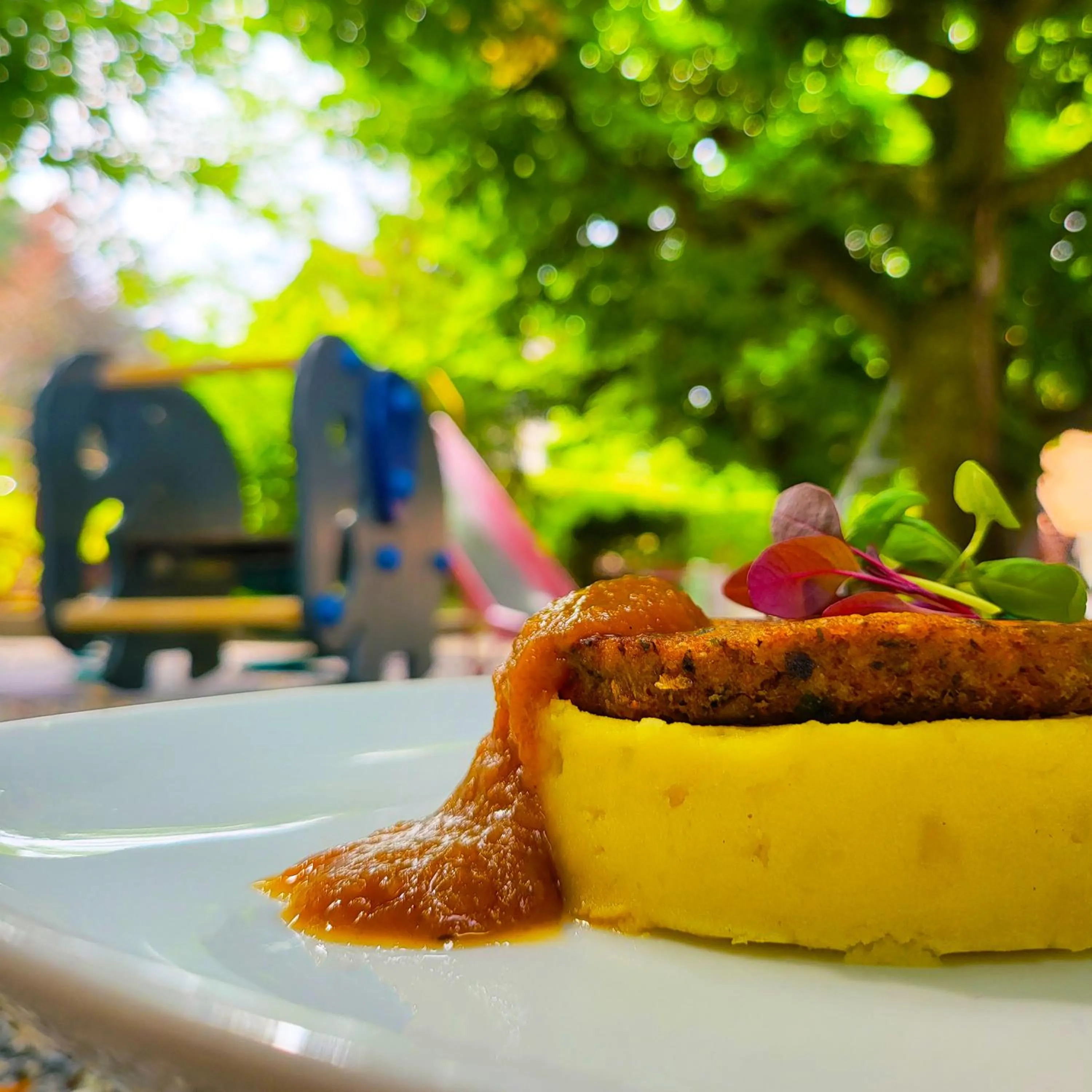 Children play ground in Guggital Hotel Restaurant