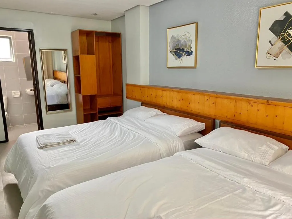 Bed in Philippa's Bed and Breakfast